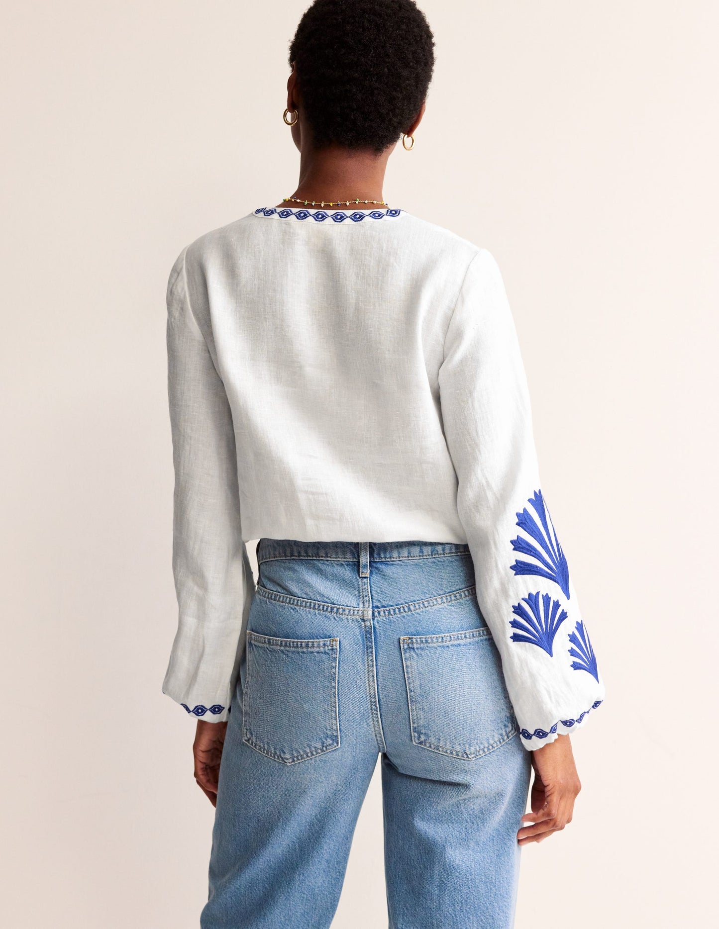 Bonnie Linen Top-Surf the Web, Shells