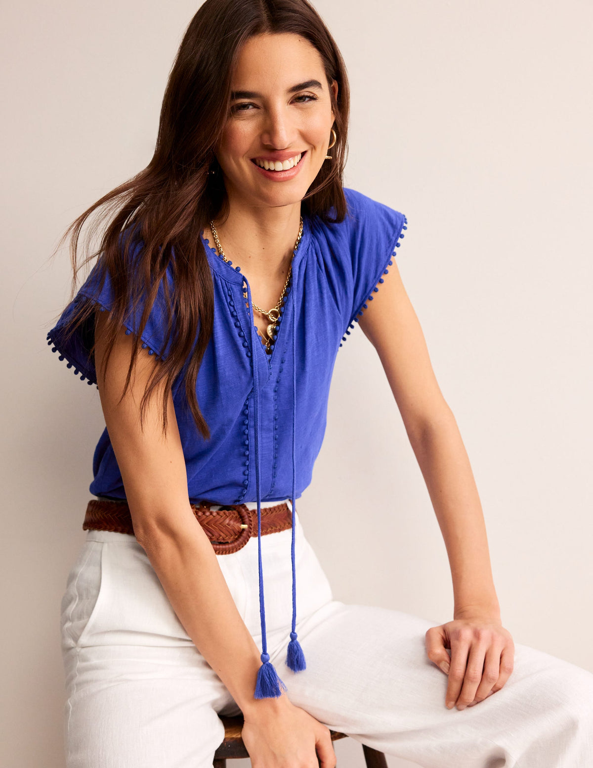 Millie Trim Detail Top-Surf The Web - Image 5
