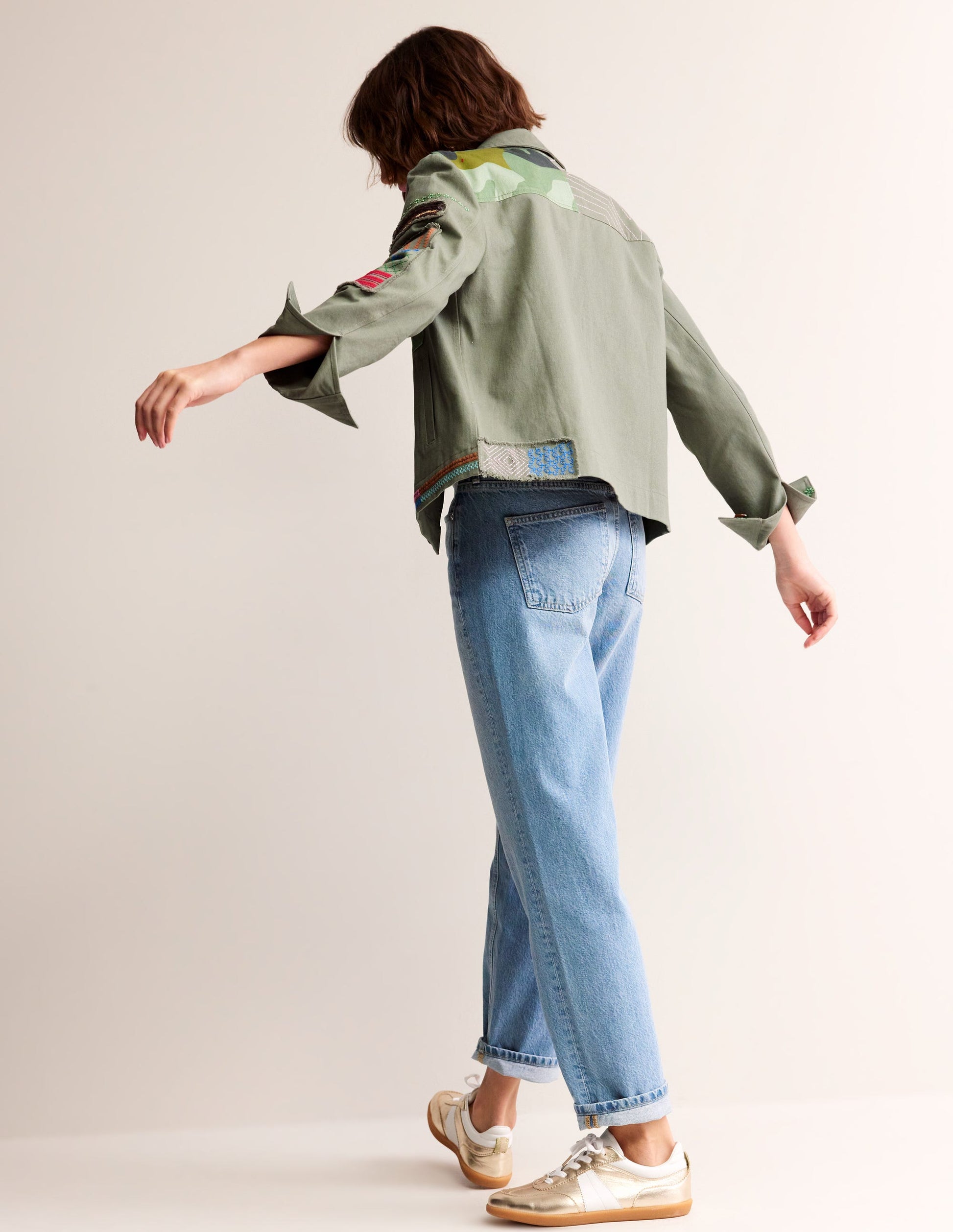 Islington Camo Jacket-Khaki-4
