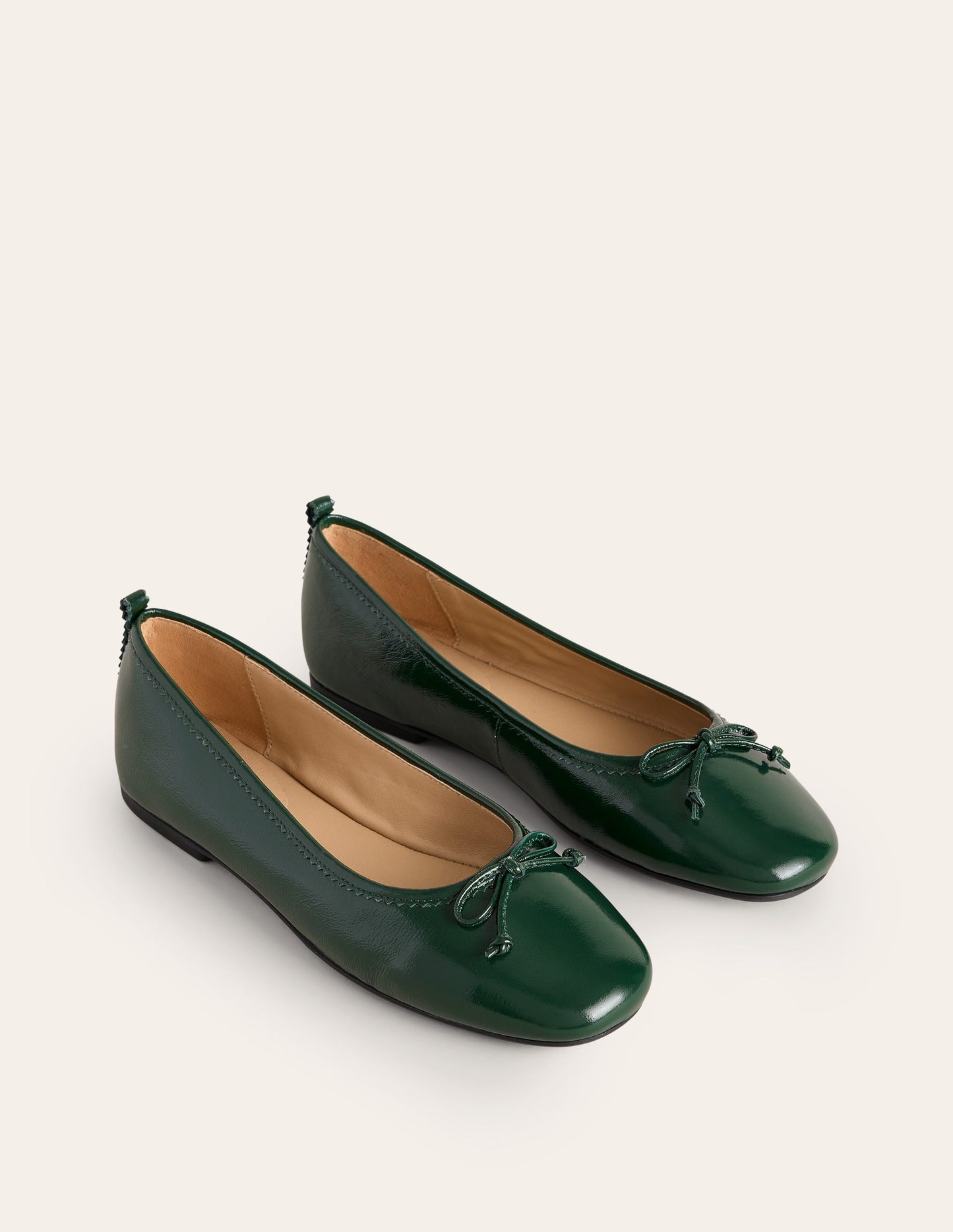 Kitty Flexi Sole Ballet Flats-Ponderosa Pine Patent