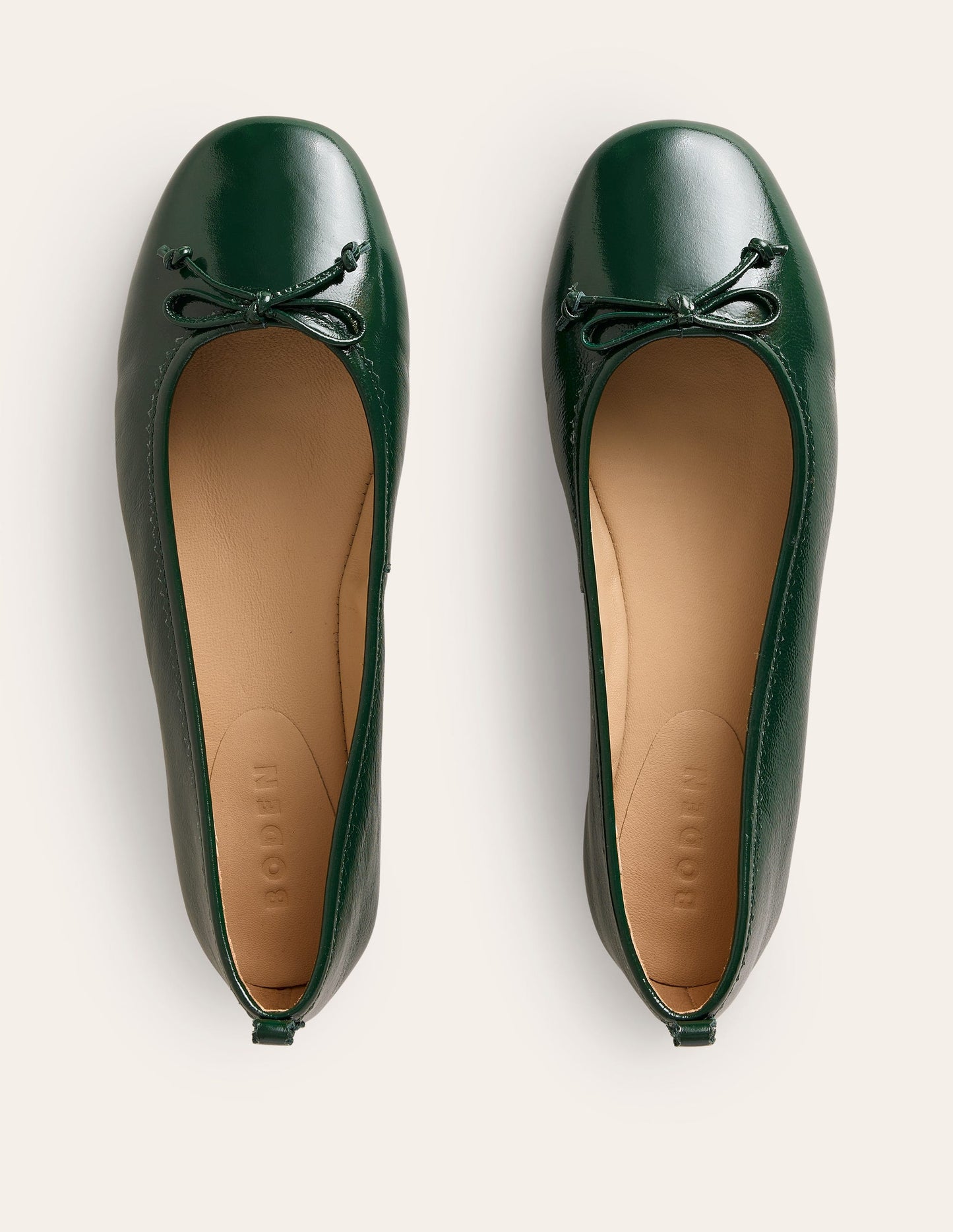 Kitty Flexi Sole Ballet Flats-Ponderosa Pine Patent