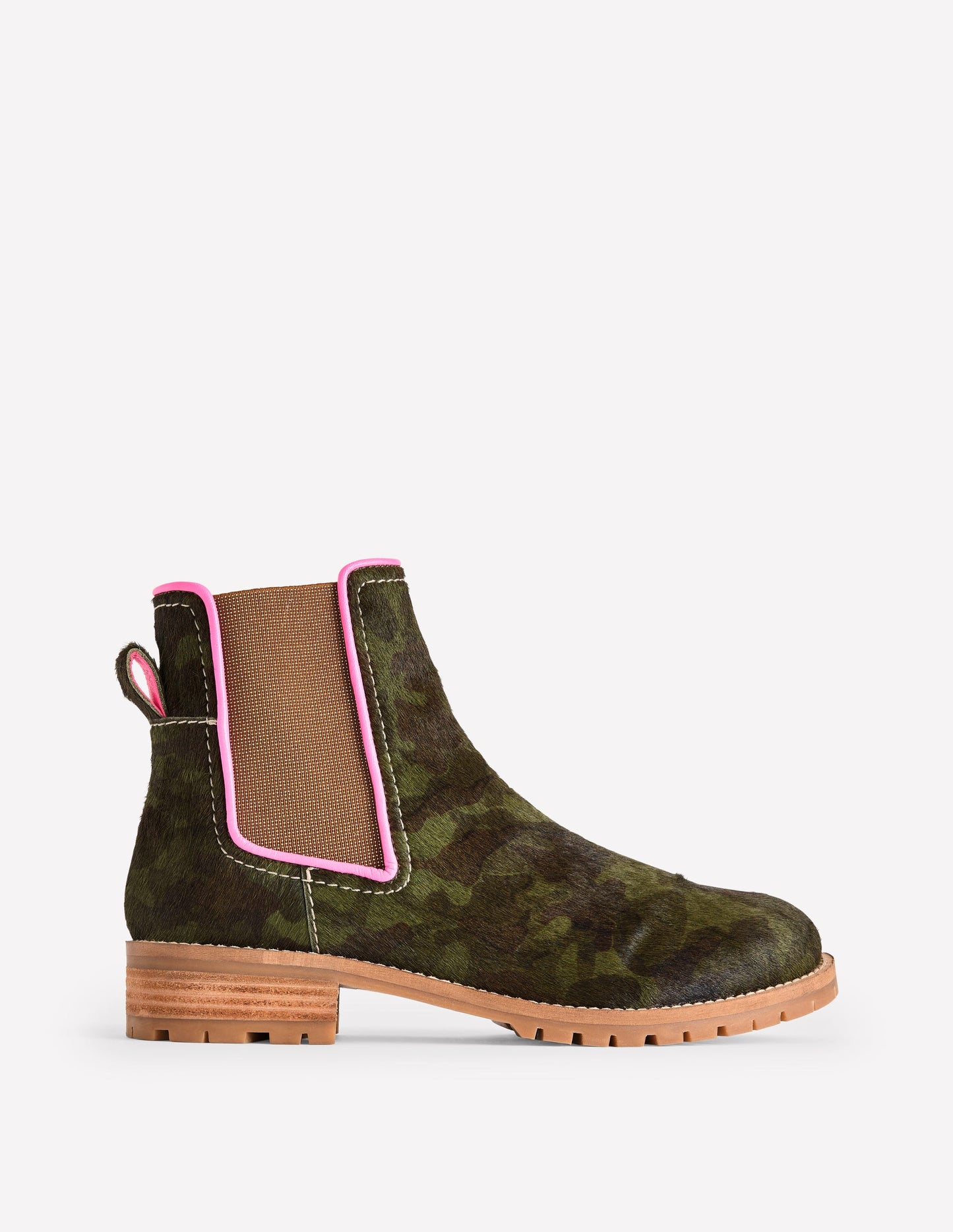 Freya Chelsea Boots-Camouflage