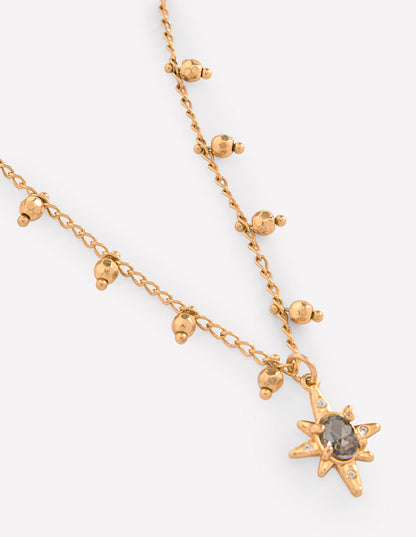 Celestial Pendant Necklace-Gold