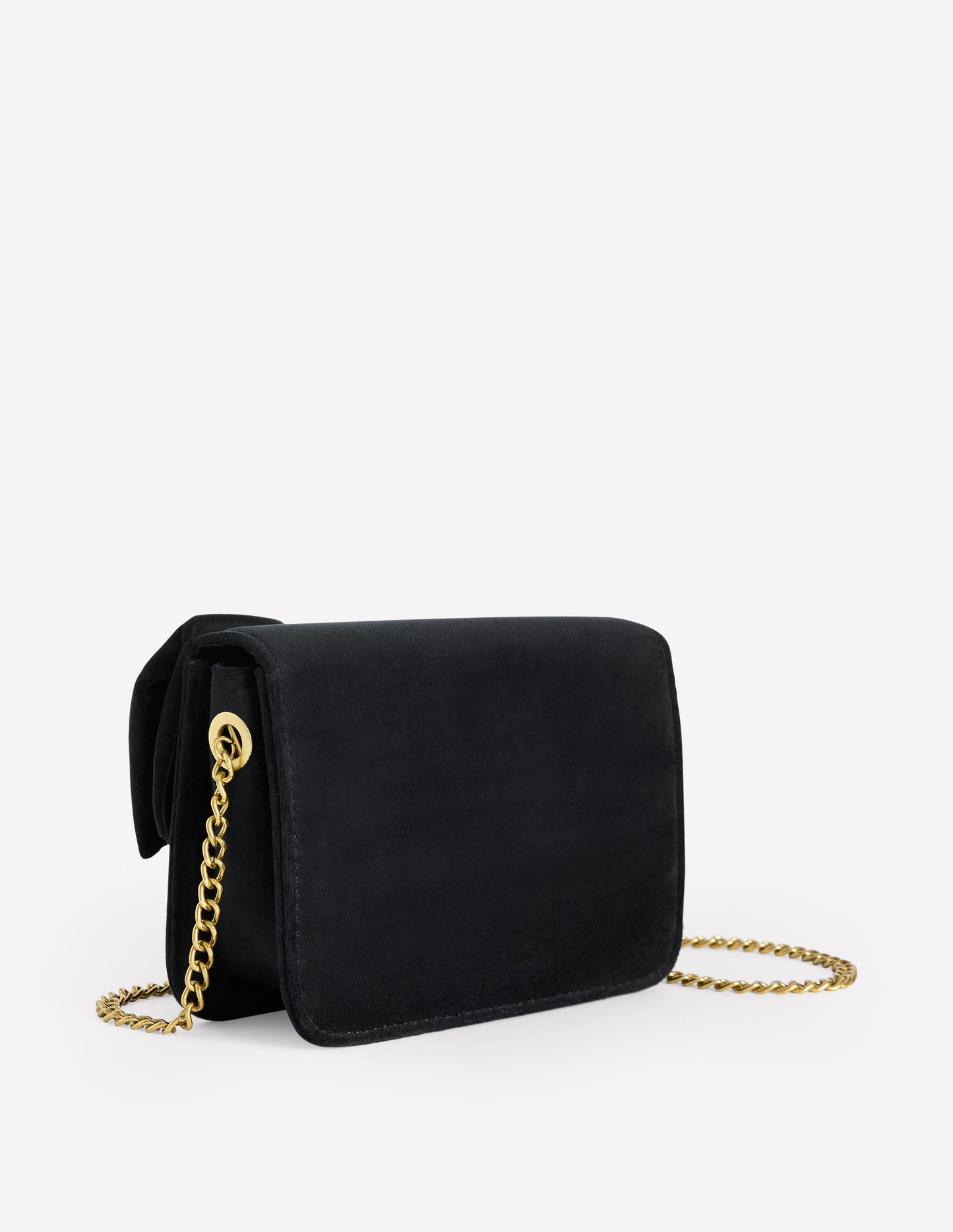 Bow Evening Purse-Black