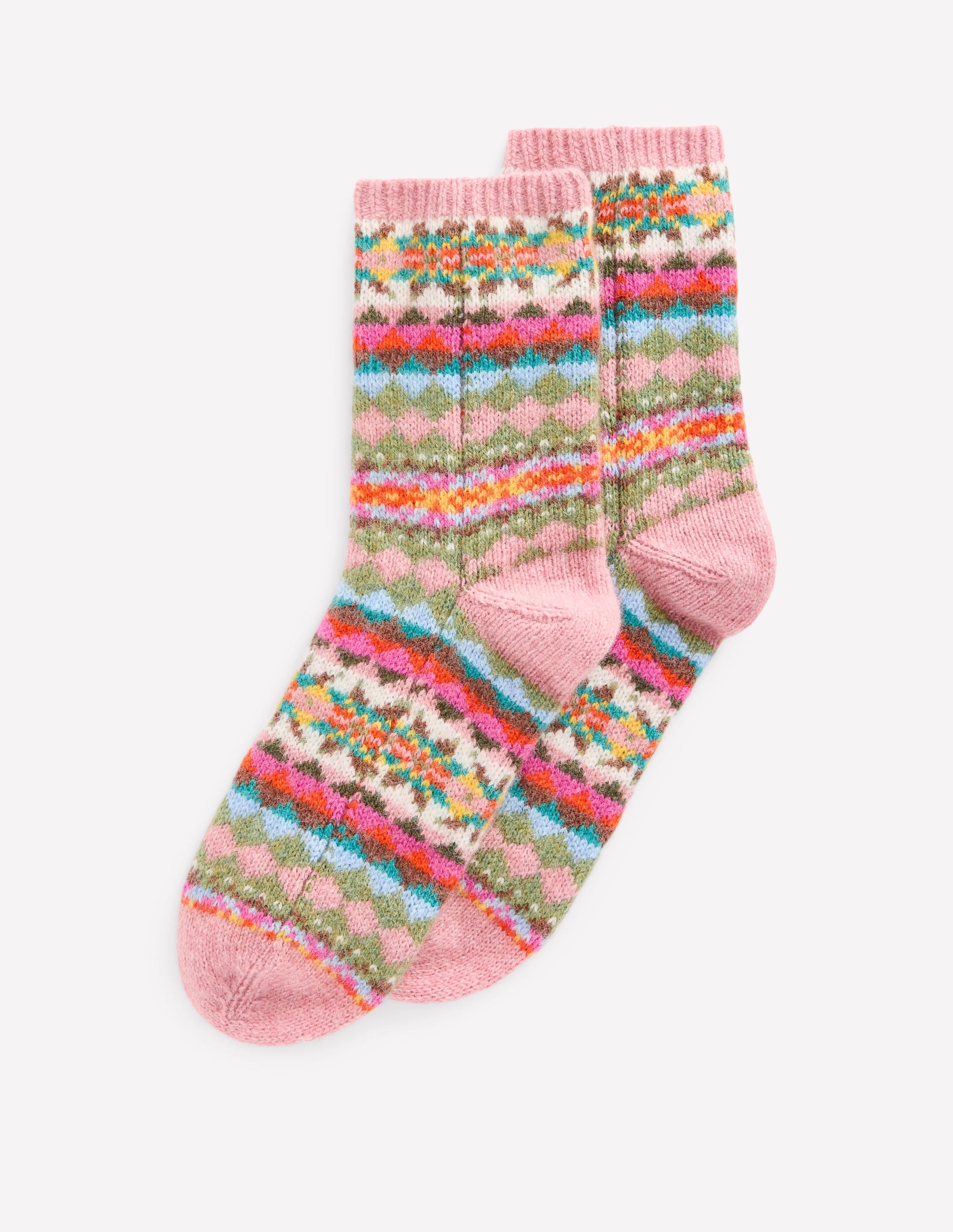 Cosy Fair Isle Socks-FairIsle - Image 2