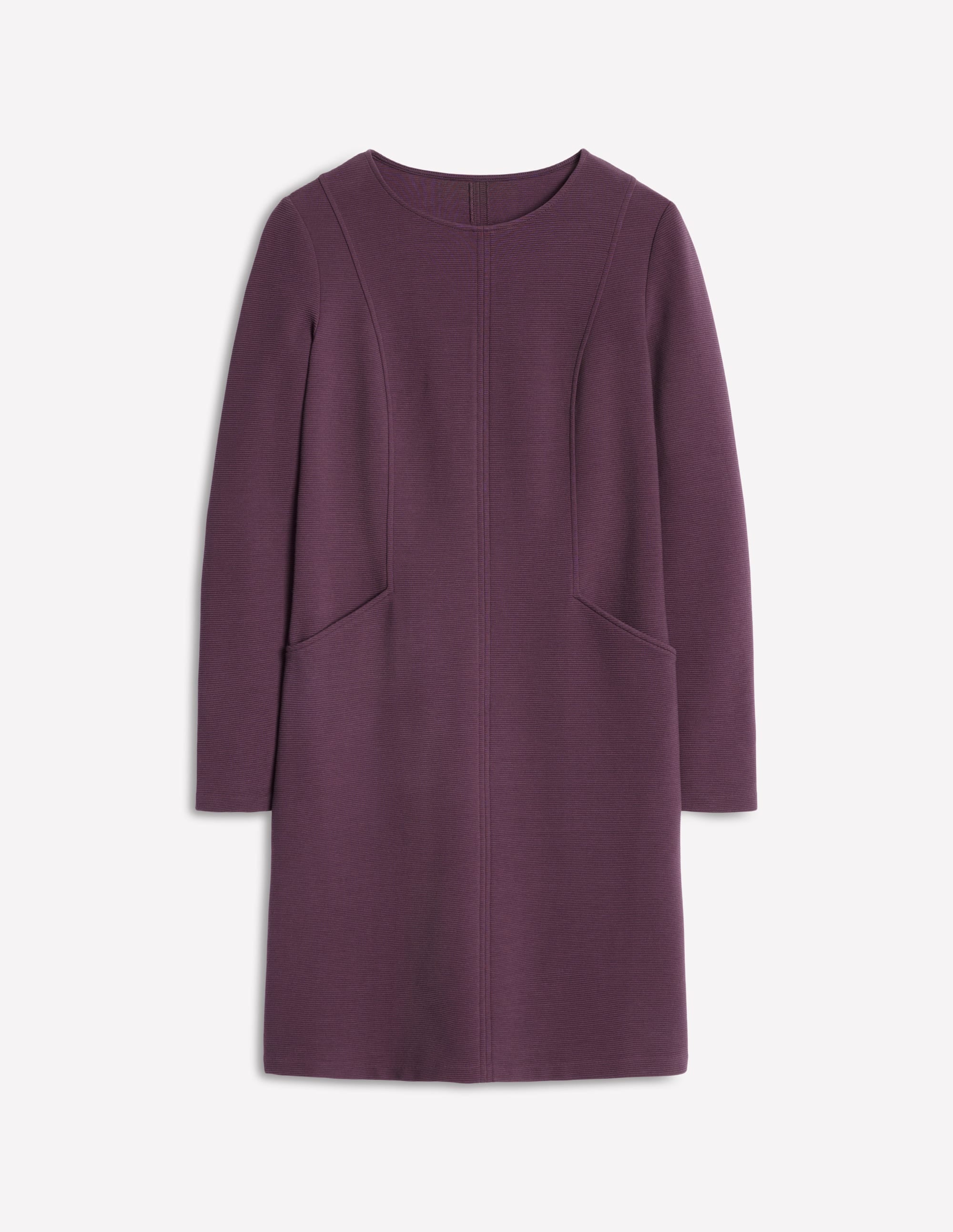 Ellen Ottoman Dress-Damson - Image 5