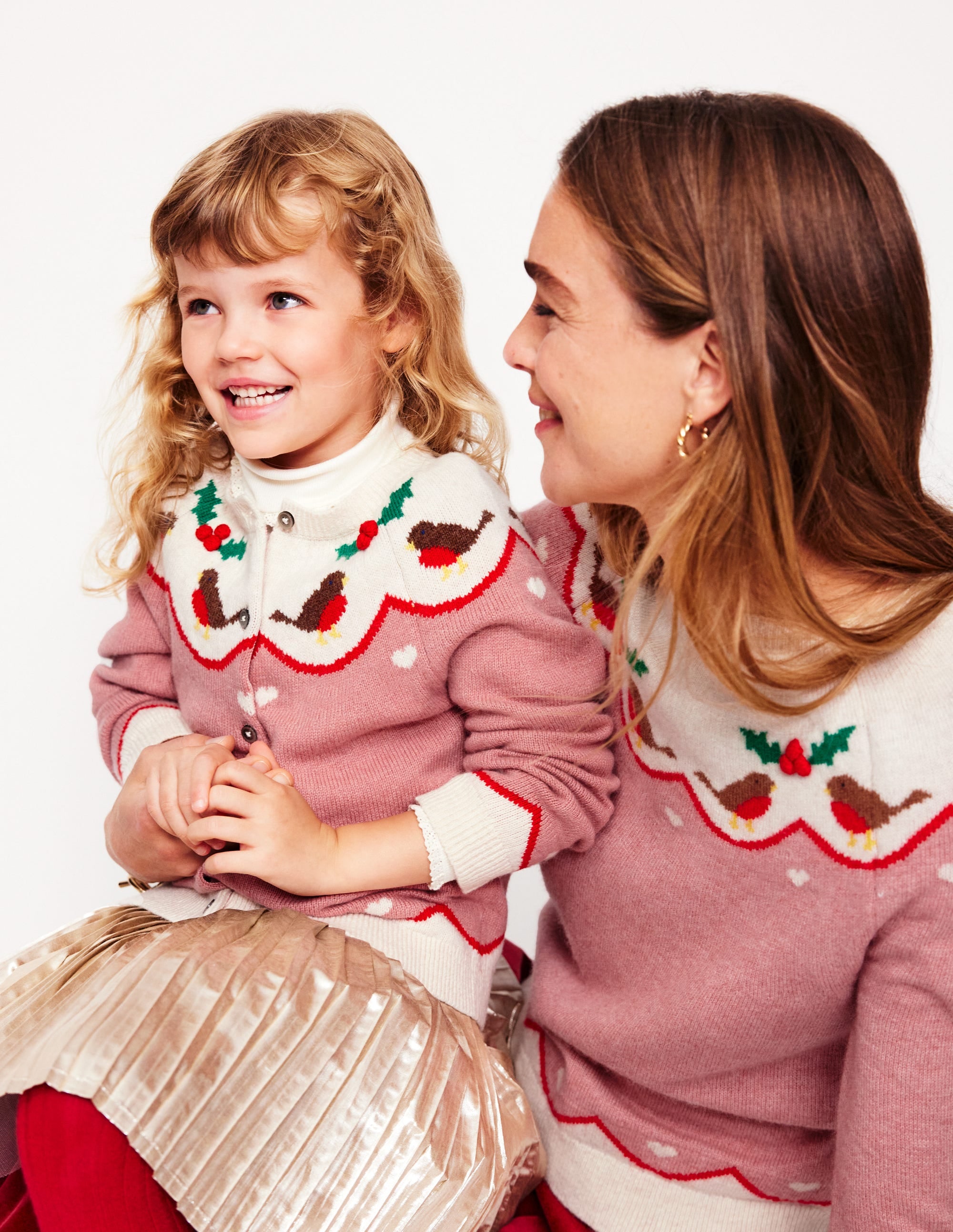 Edie Fair Isle Sweater-Quartz Pink, Robins - Image 6