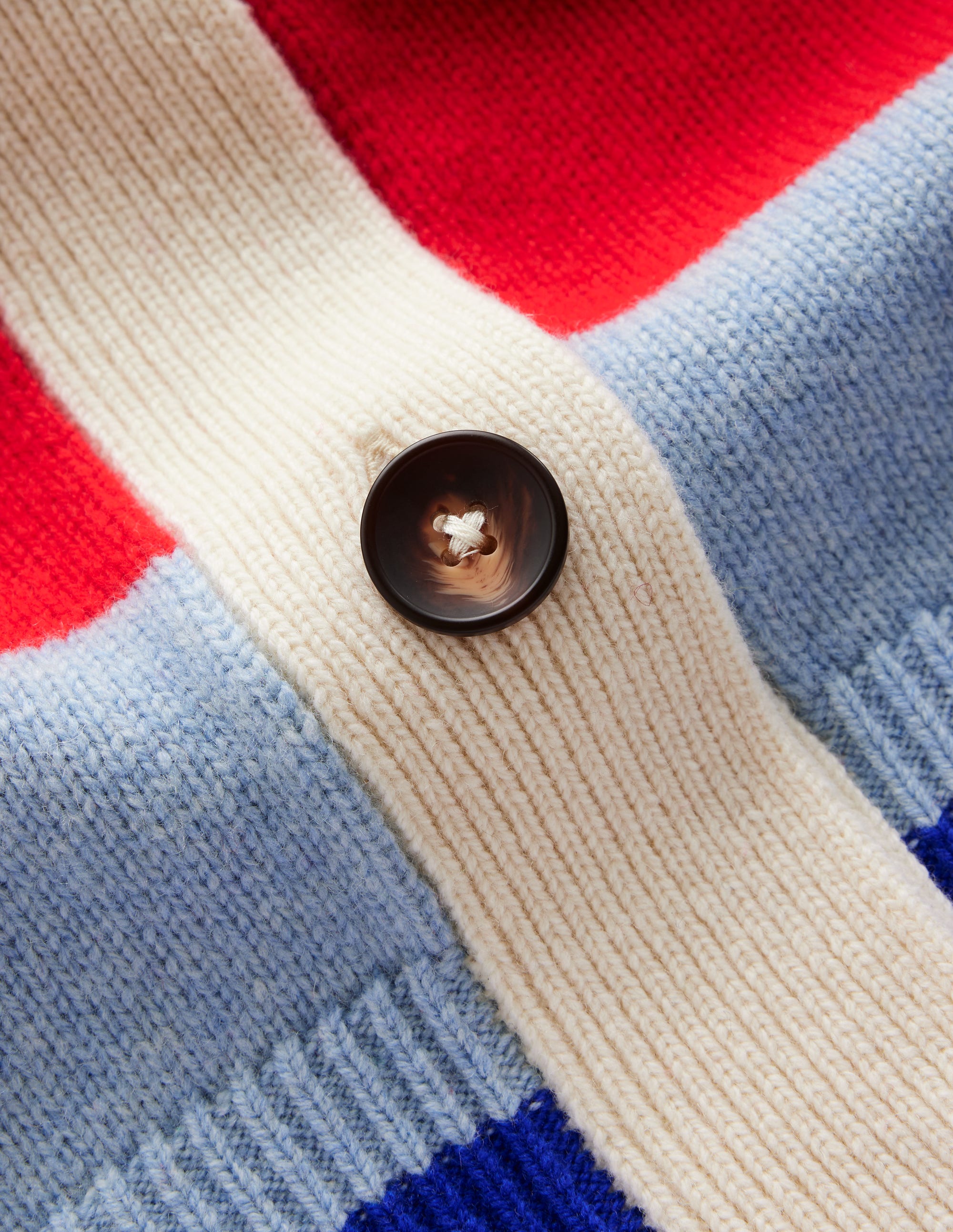 Olivia Merino Cardigan-Multi, Rainbow - Image 8