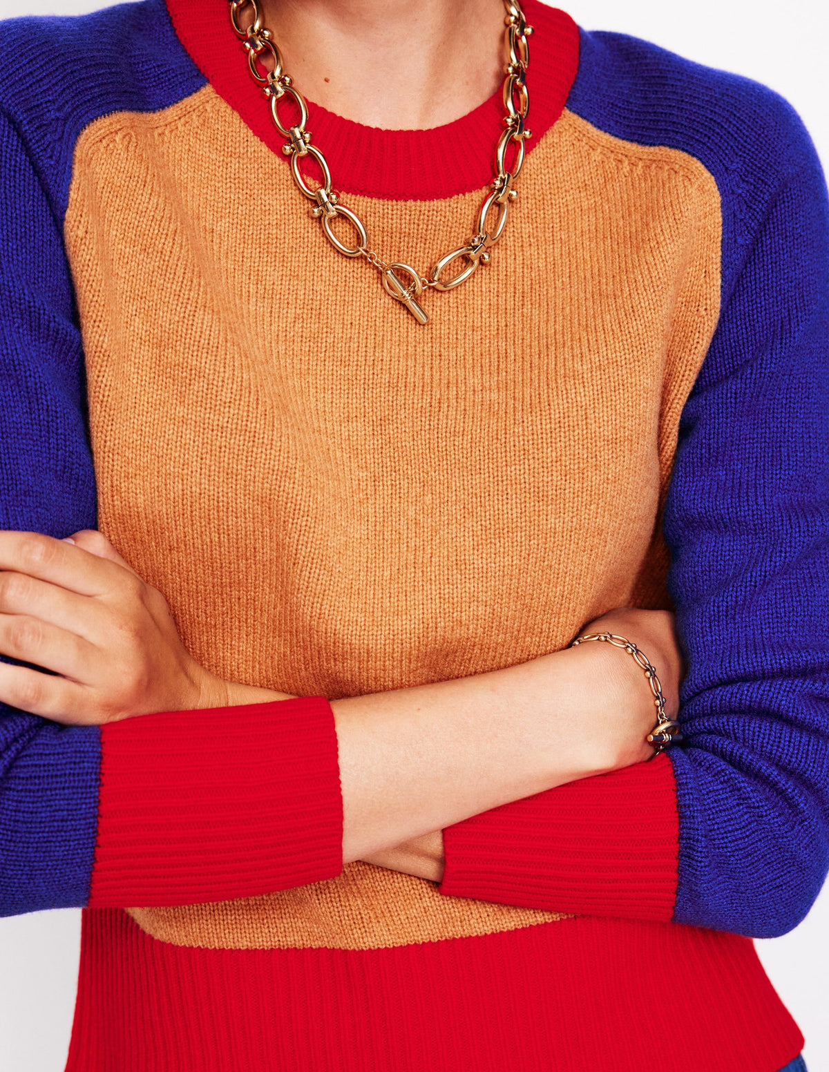 Olivia Merino Sweater-Chinchilla Melange - Image 2