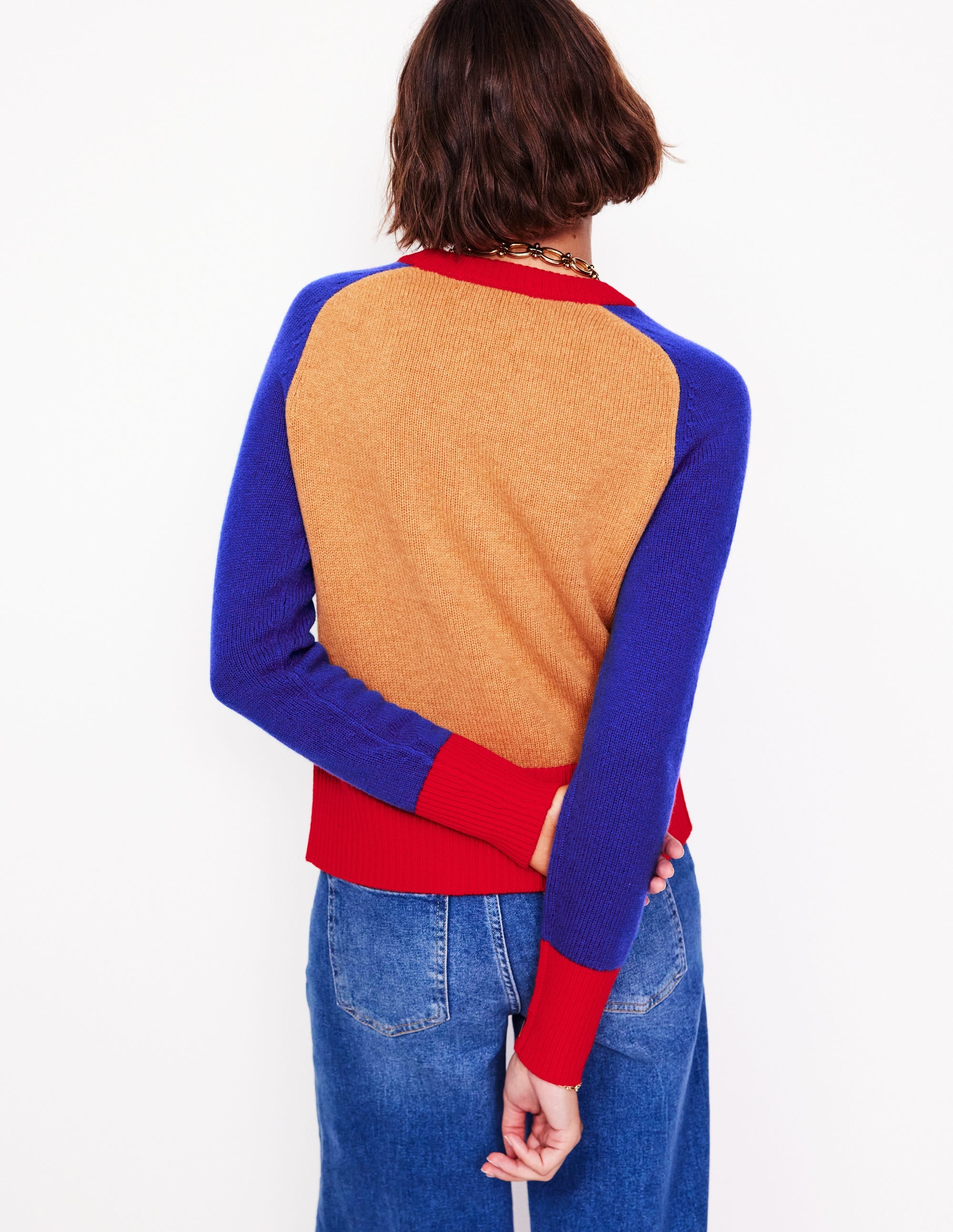 Olivia Merino Sweater-Chinchilla Melange - Image 3