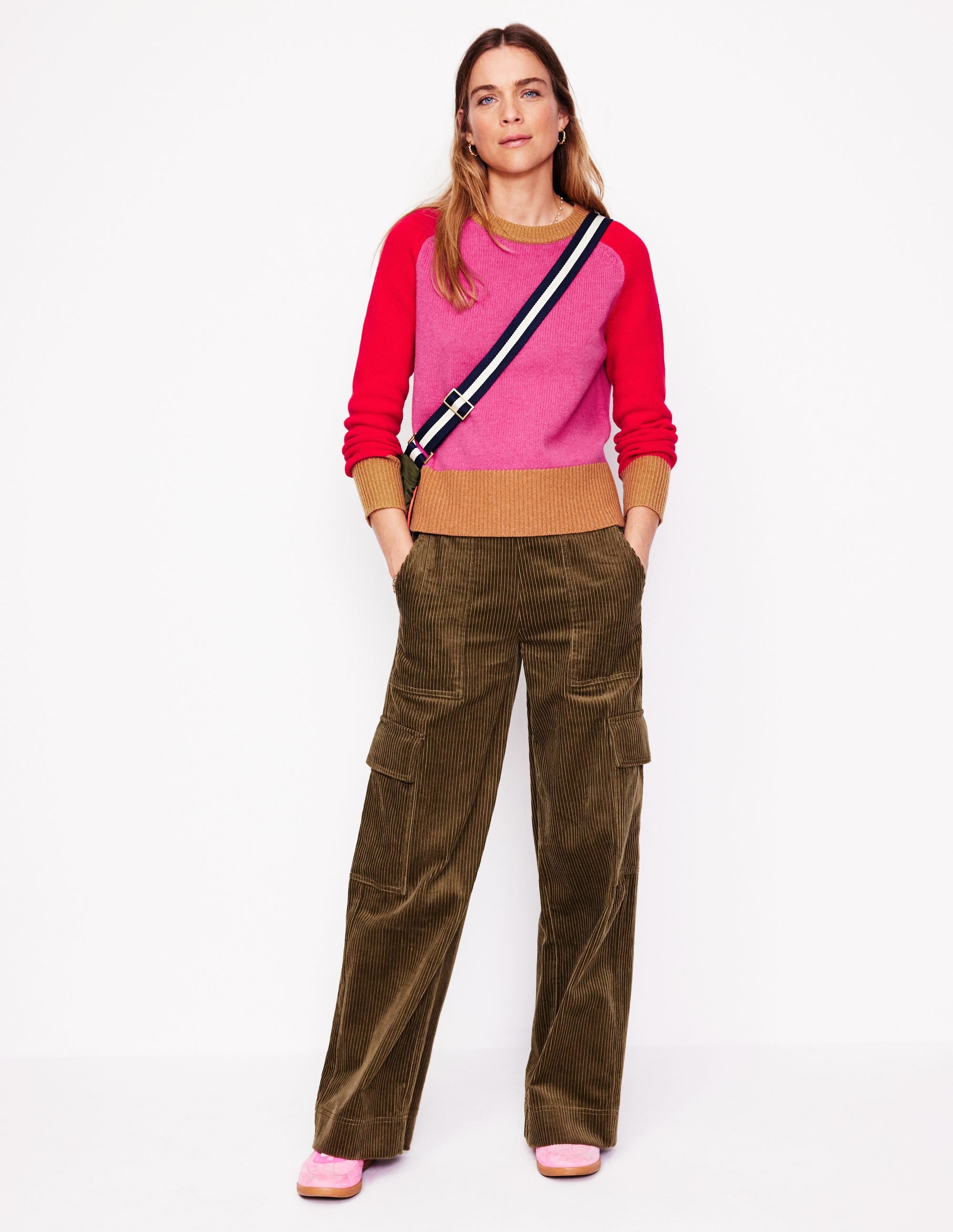 Olivia Merino Sweater-Party Pink - Image 5