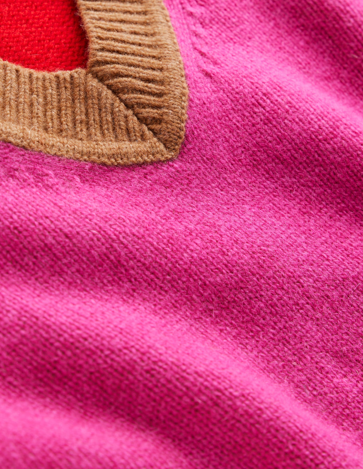 Olivia Merino Vest-Party Pink - Image 8