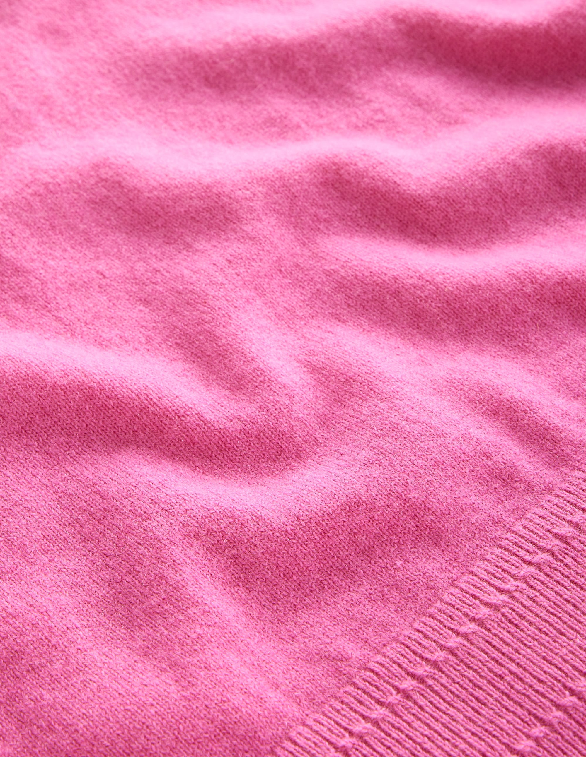 Eva Cashmere Boat Neck Sweater-Pink Tourmaline - Image 7