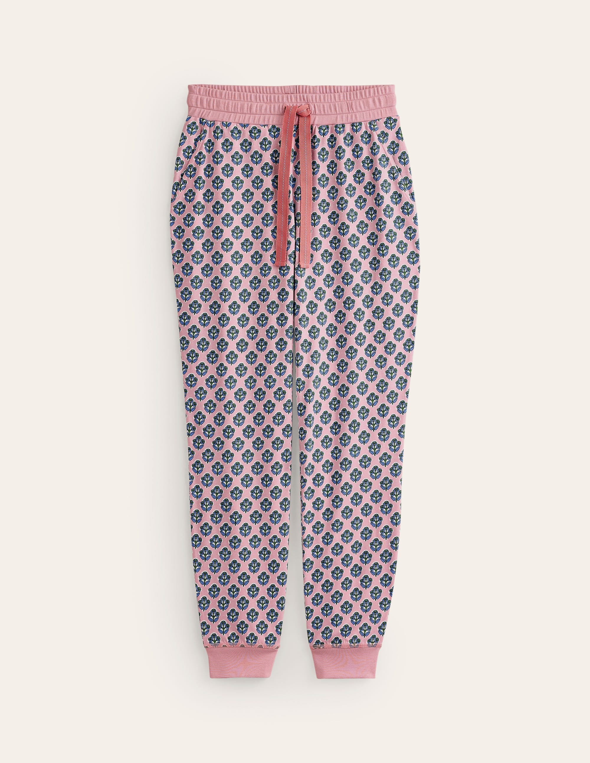 Jersey Pajama Bottoms-Quartz, Pome Stamp - Image 5