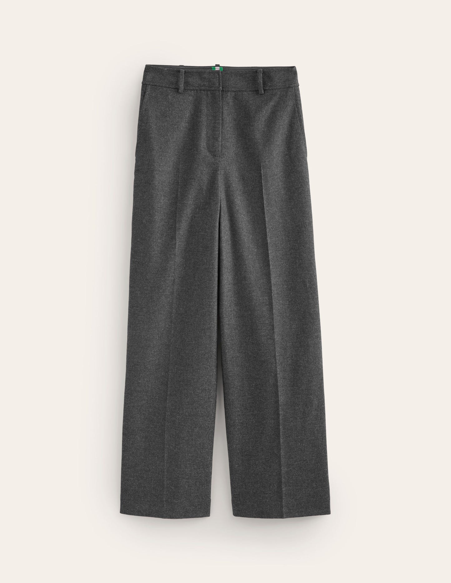 Westbourne Wool Blend Pants-Grey