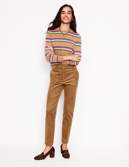 Kew Cord Pants-Camel