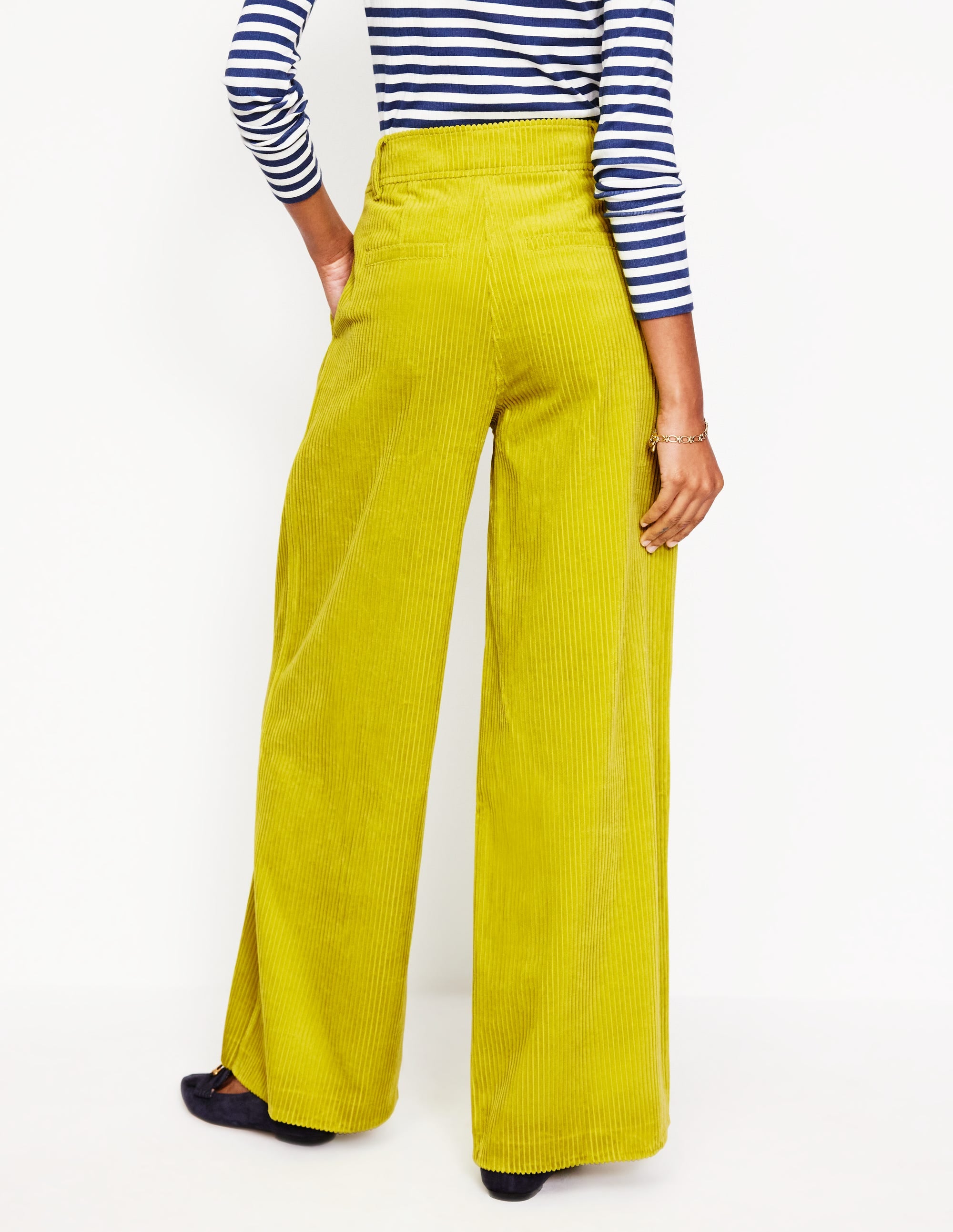 Chiswick Cord Pants-Kiwi - Image 3