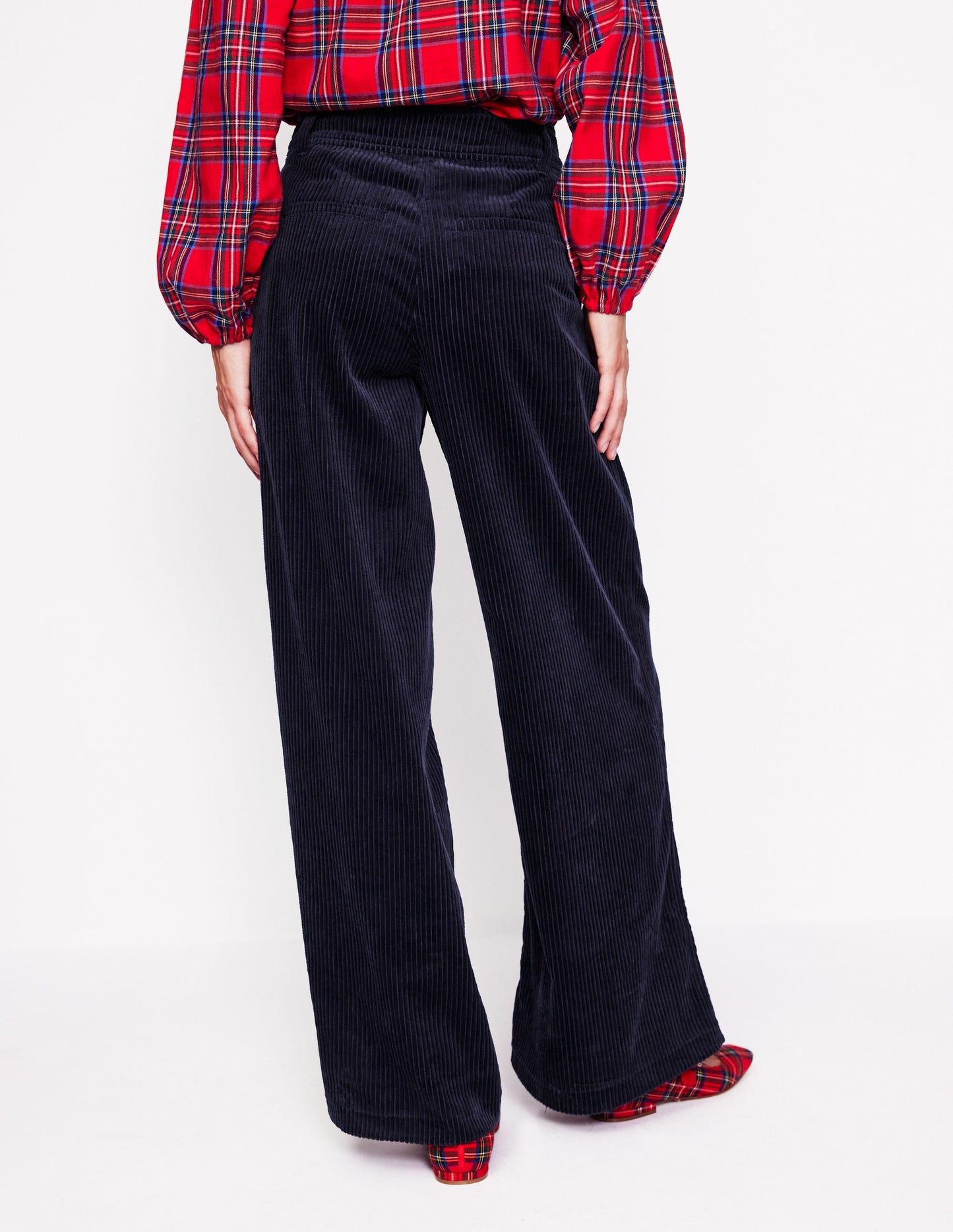 Chiswick Cord Pants-Navy