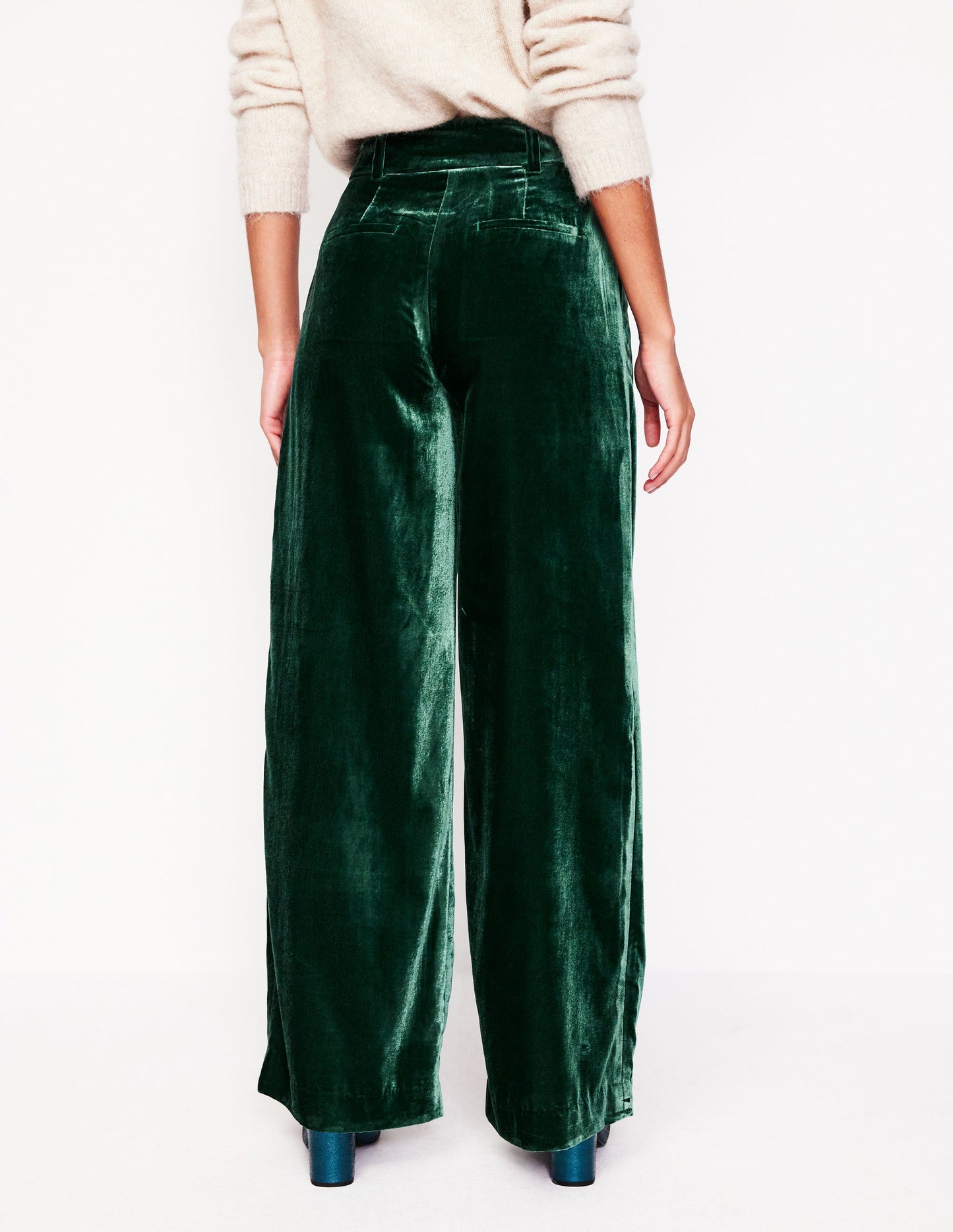 Chiswick Velvet Pants-Glade