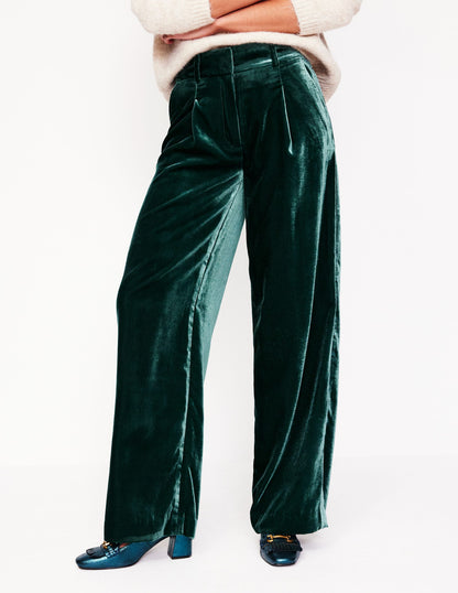 Chiswick Velvet Pants-Glade