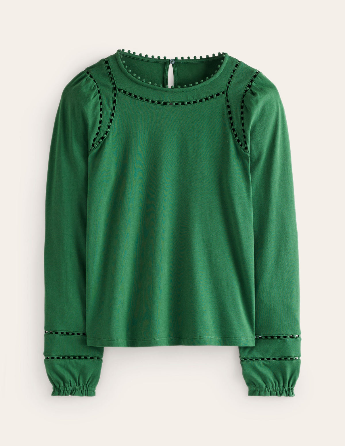 Mila Long Sleeve Top-Pine - Image 5