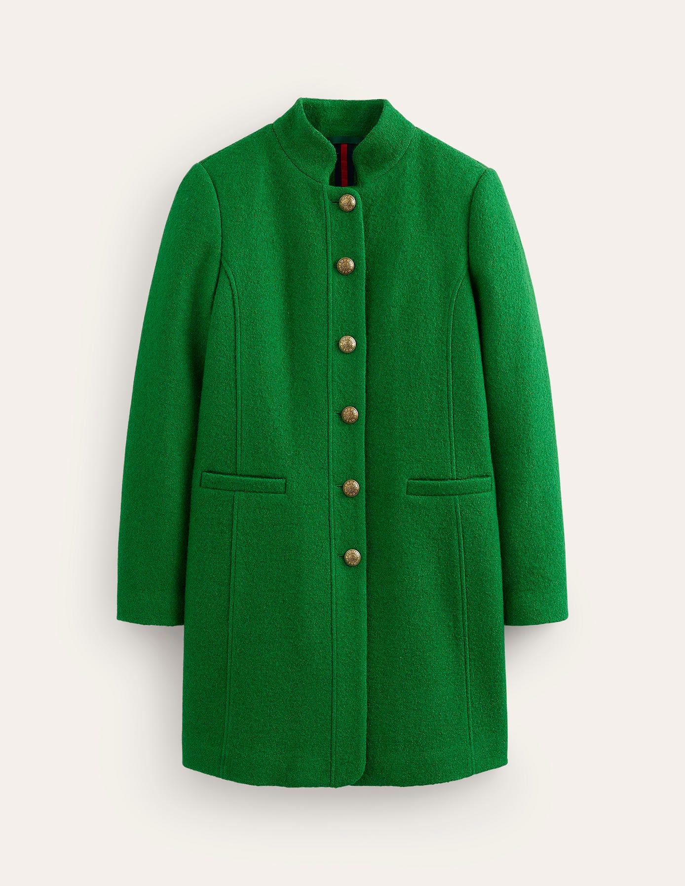Hamilton Textured Coat-Highland Green - Image 7