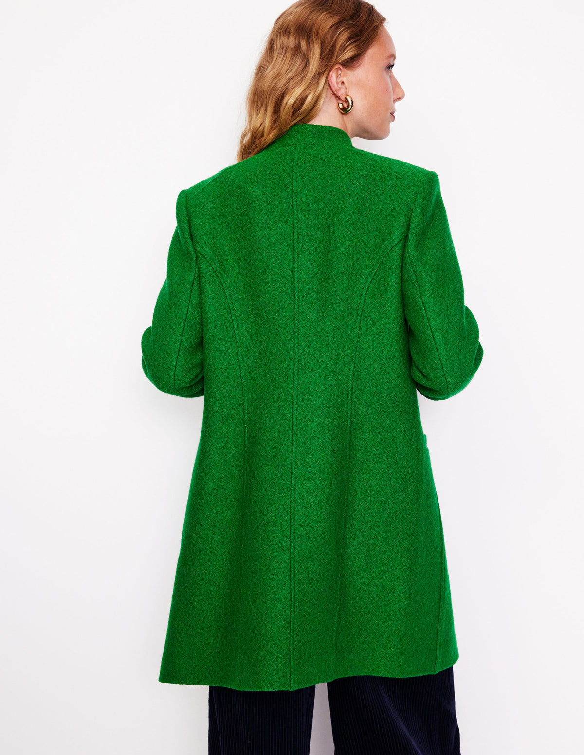Hamilton Textured Coat-Highland Green - Image 3