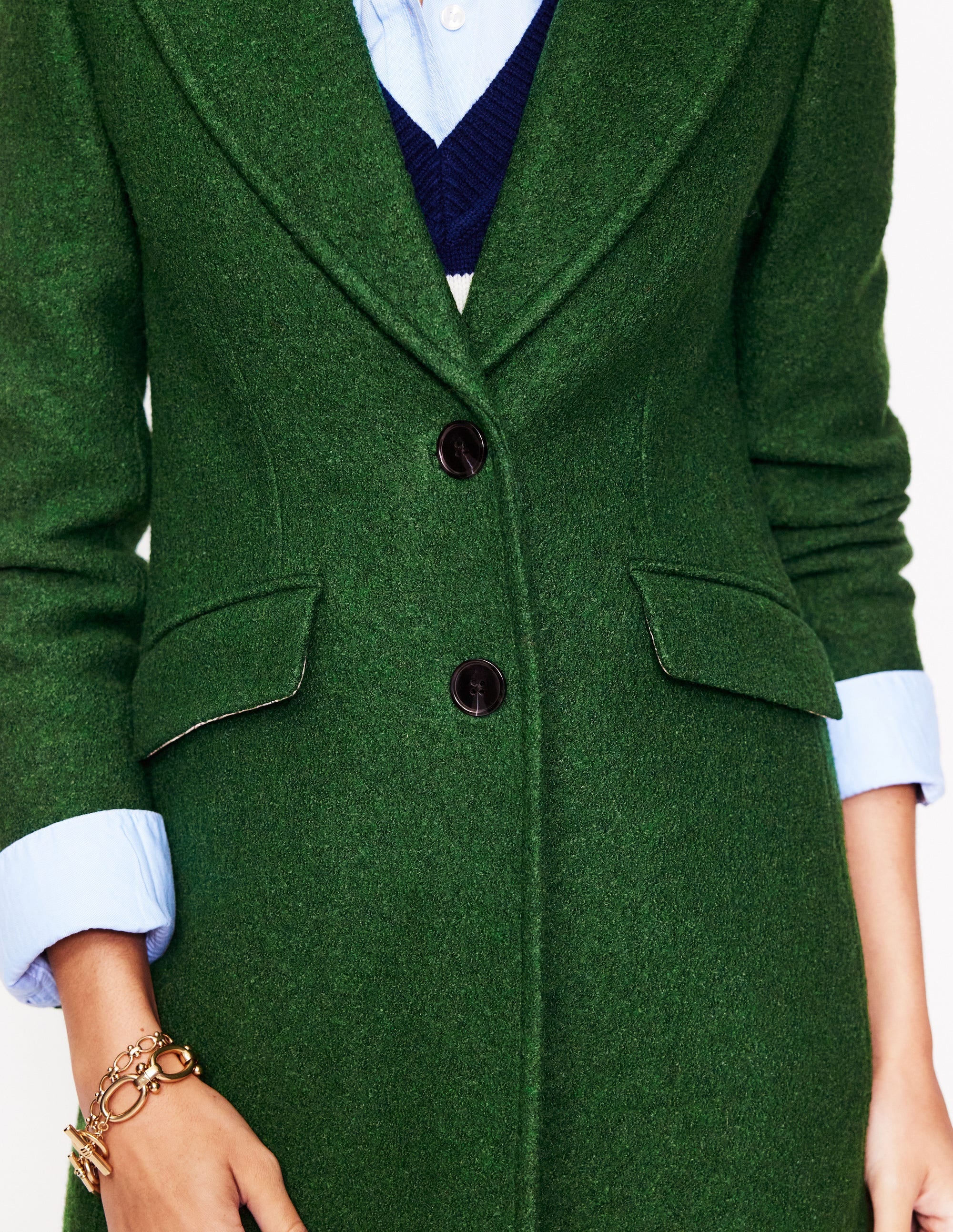 Chichester Textured Coat-Eden - Image 2