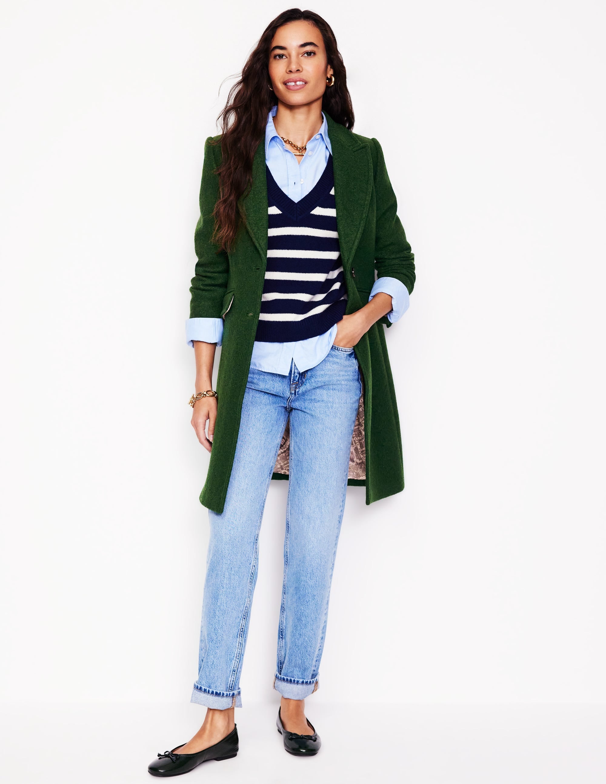 Chichester Textured Coat-Eden - Image 4