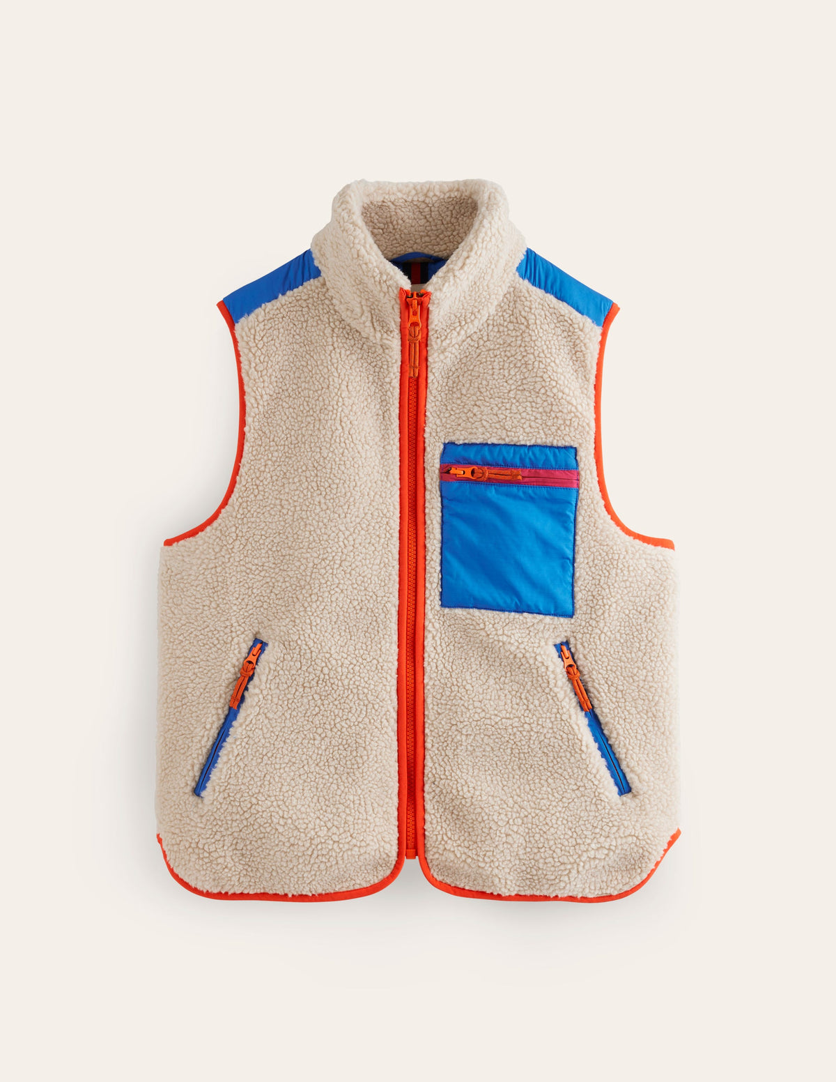 Truro Borg Vest-Neutral - Image 6
