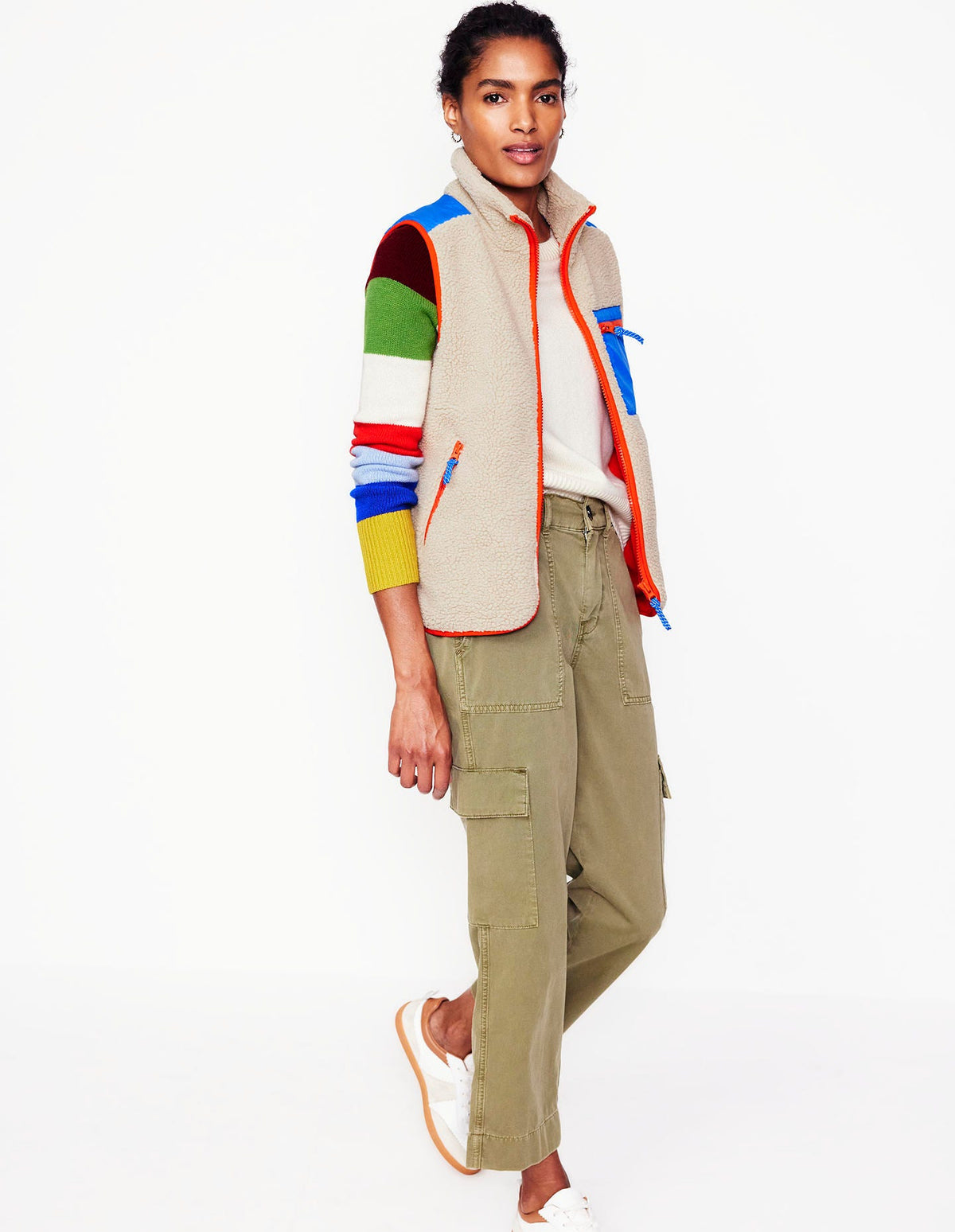 Truro Borg Vest-Neutral - Image 5
