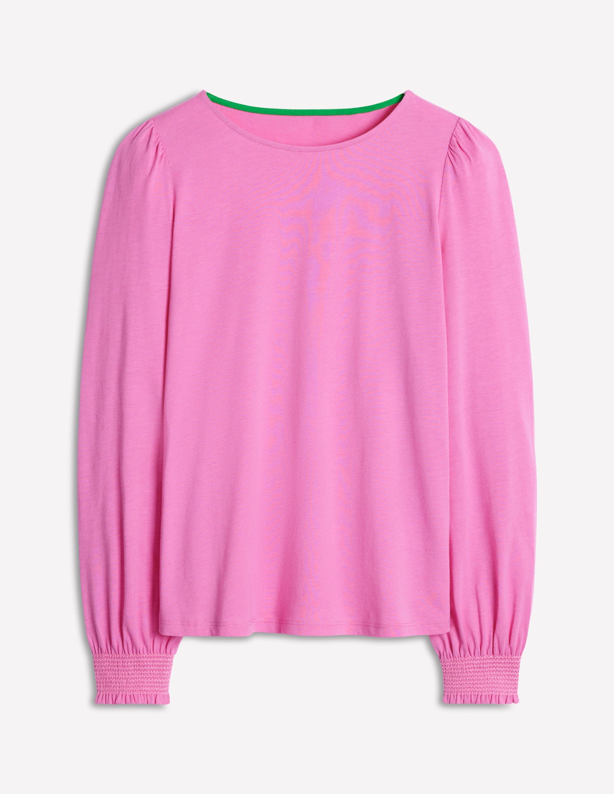 Smocked Cuff Supersoft Top-Tickled Pink - Image 5