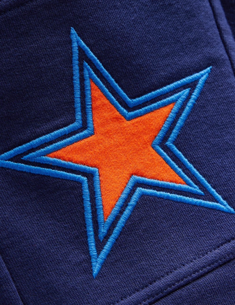Warrior Knee Joggers-Navy Star Knee-3