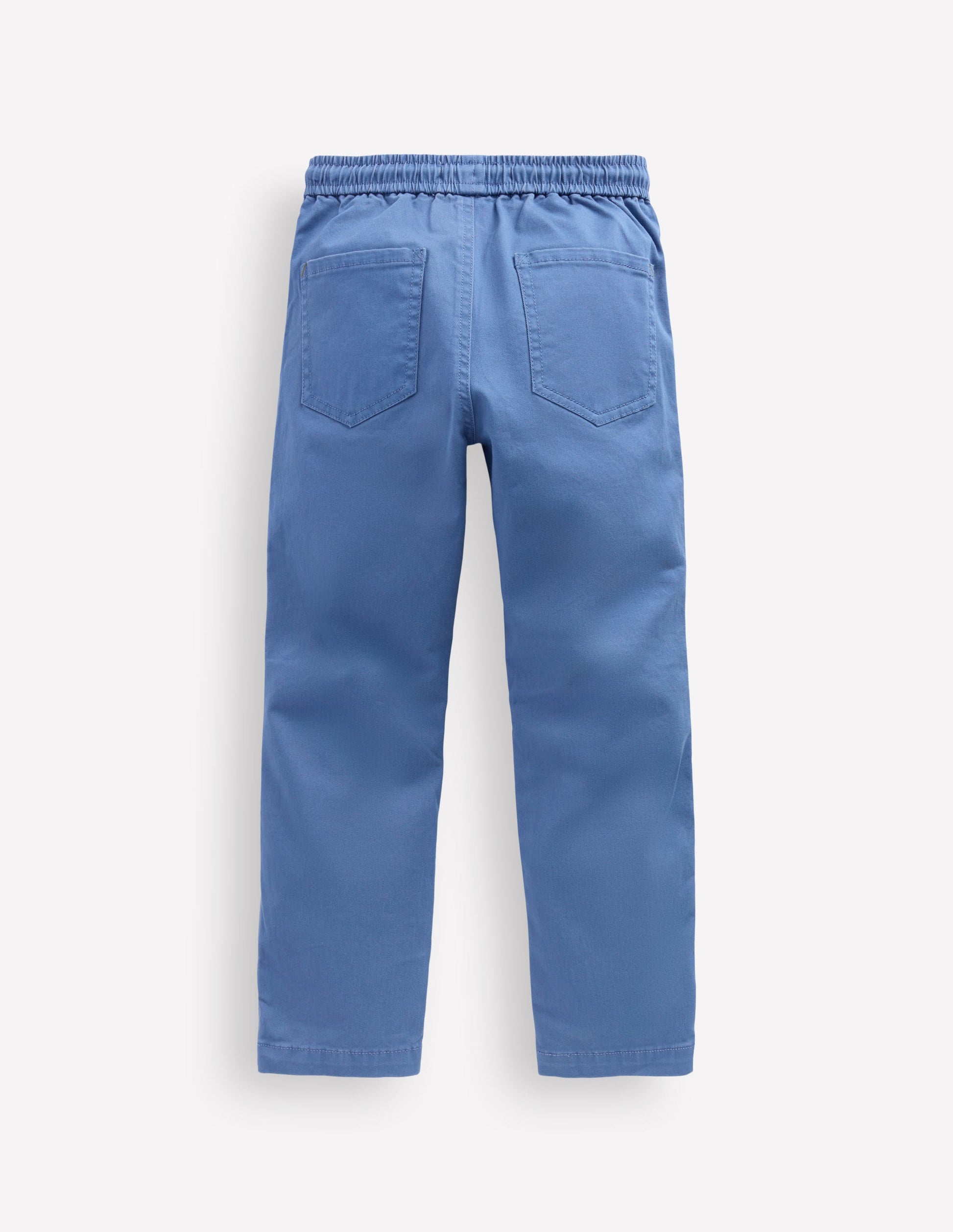 Slim Pull On Trousers-Blue River-2