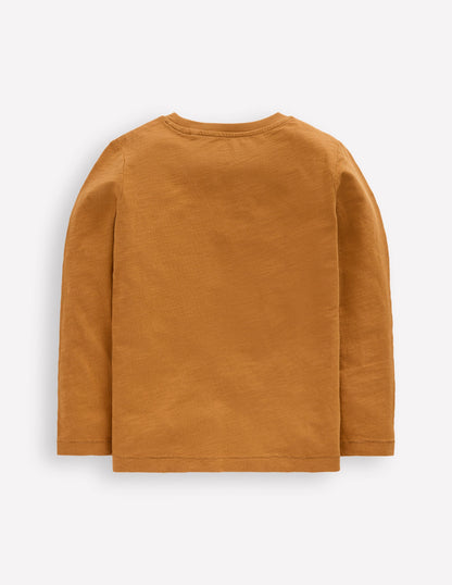 Everyday Long Sleeve T-Shirt-Toffee Brown-4