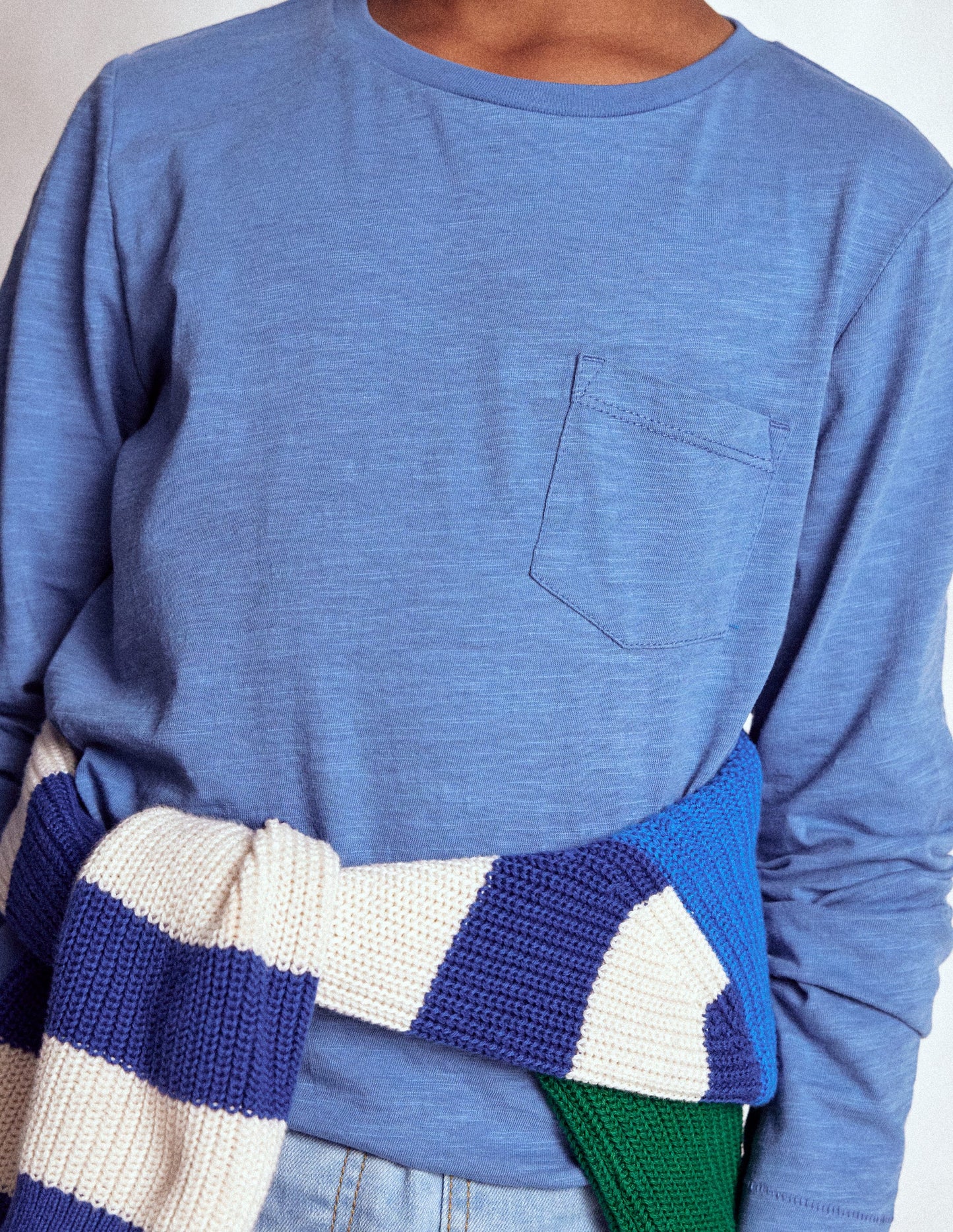 Everyday Long Sleeve T-Shirt-Blue River