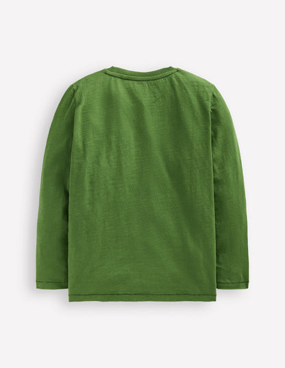Everyday Long Sleeve T-Shirt-Broccoli Green-4