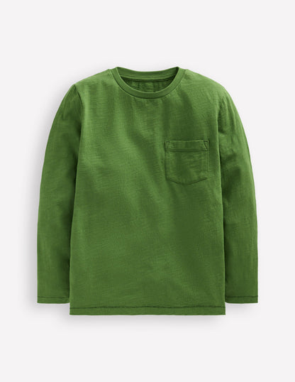 Everyday Long Sleeve T-Shirt-Broccoli Green-3
