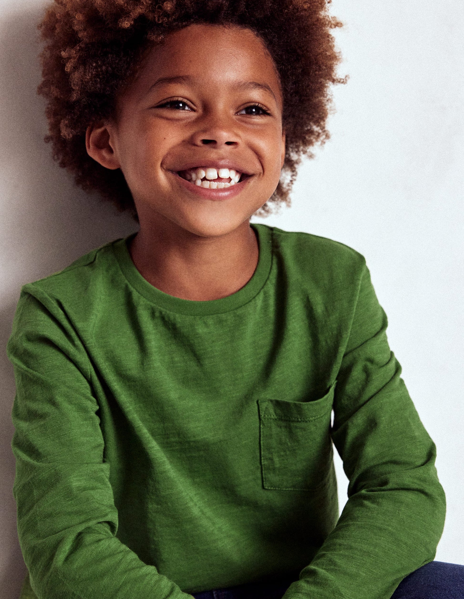 Everyday Long Sleeve T-Shirt-Broccoli Green-1