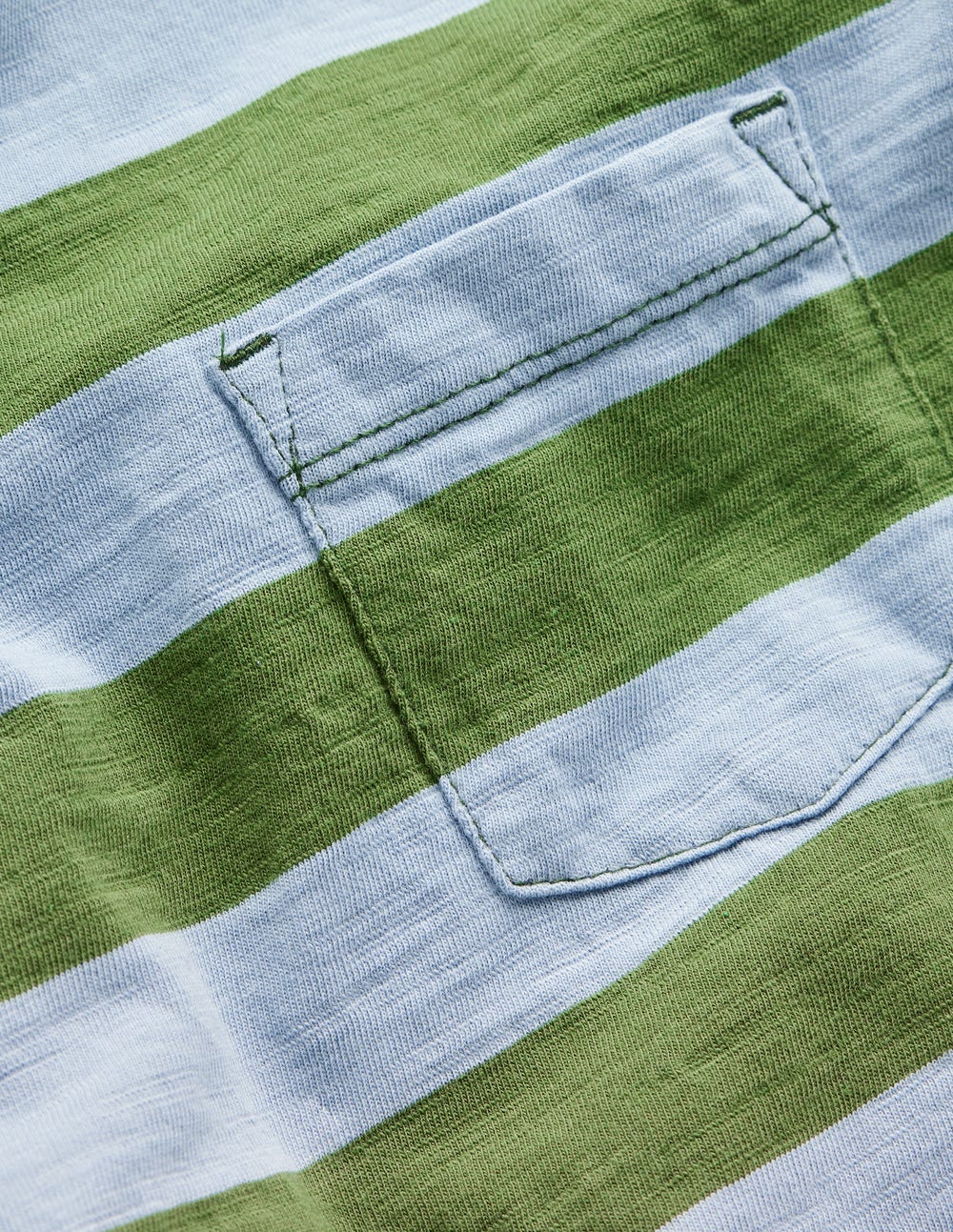 Everyday Long Sleeve T-Shirt-Glacier Blue/ Broccoli Green-3