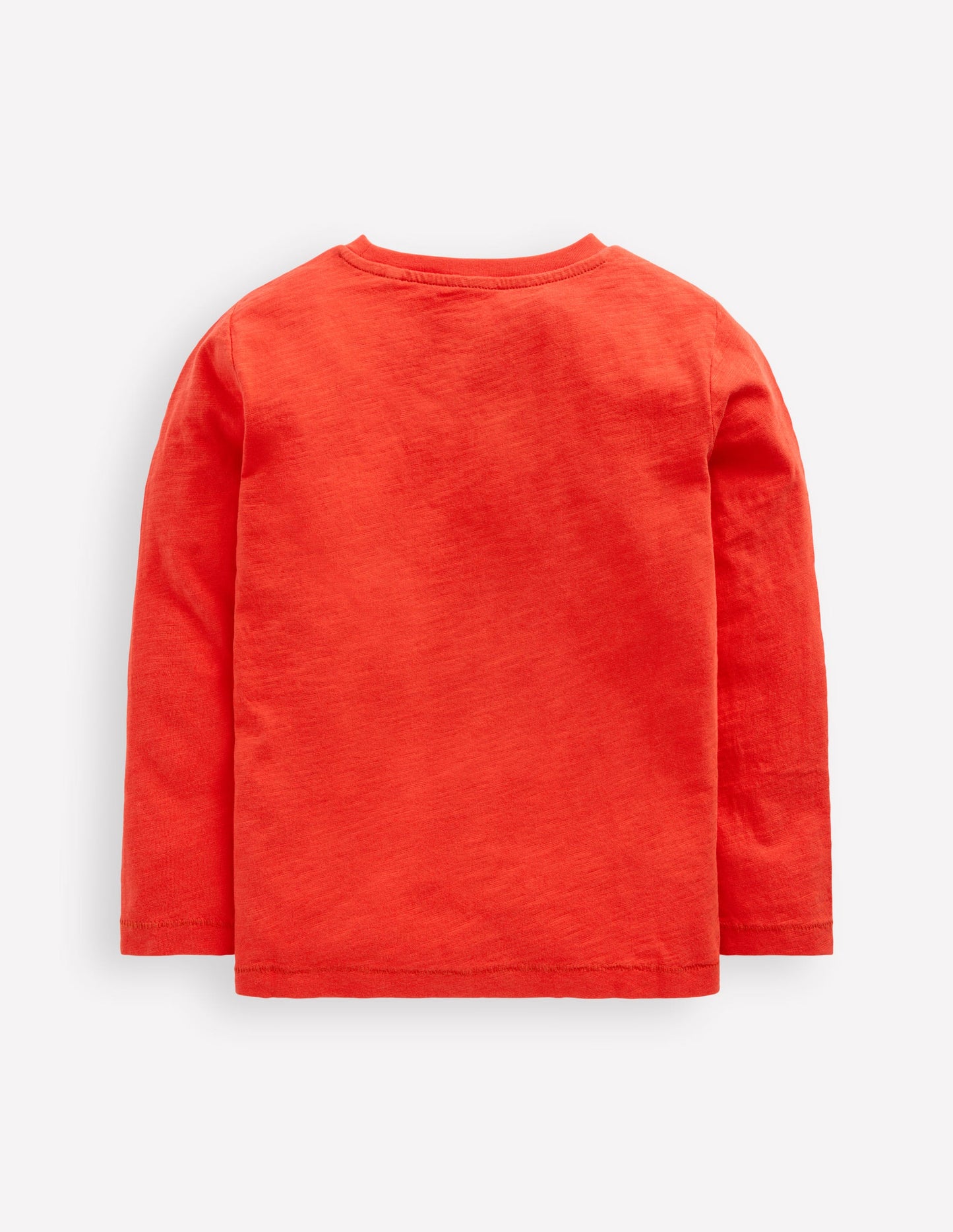 Everyday Long Sleeve T-Shirt-Cinnamon Red