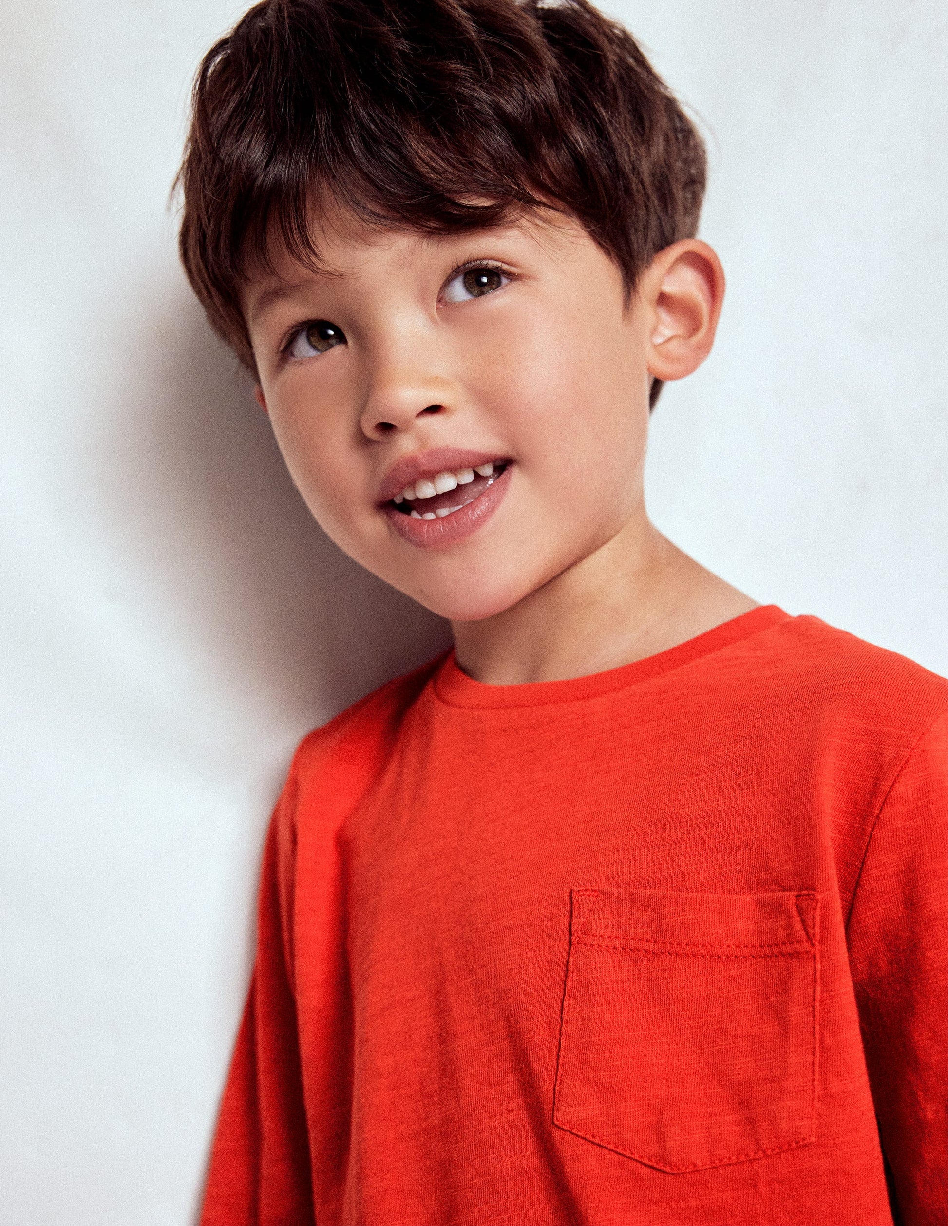 Everyday Long Sleeve T-Shirt-Cinnamon Red-3