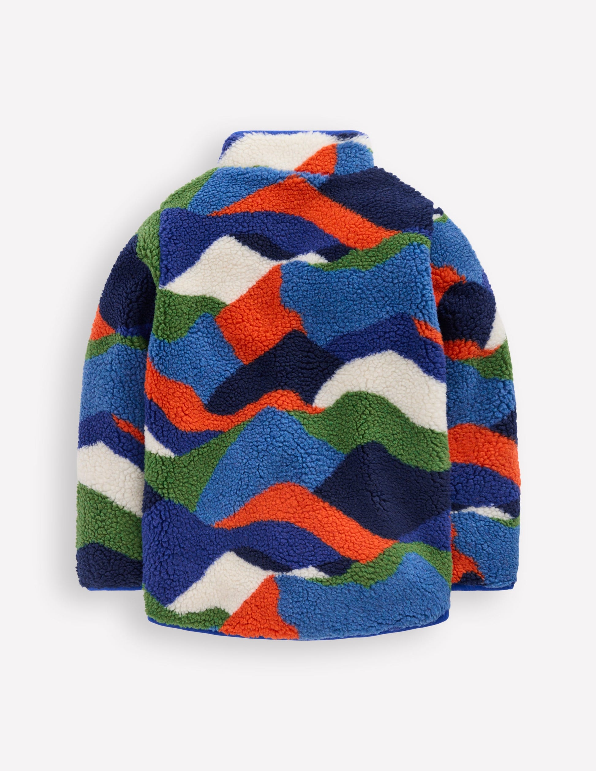 Cosy Borg Jacket-Multi Landscape-2