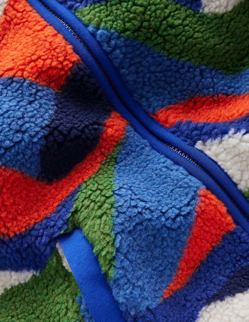 Cosy Borg Jacket-Multi Landscape-3