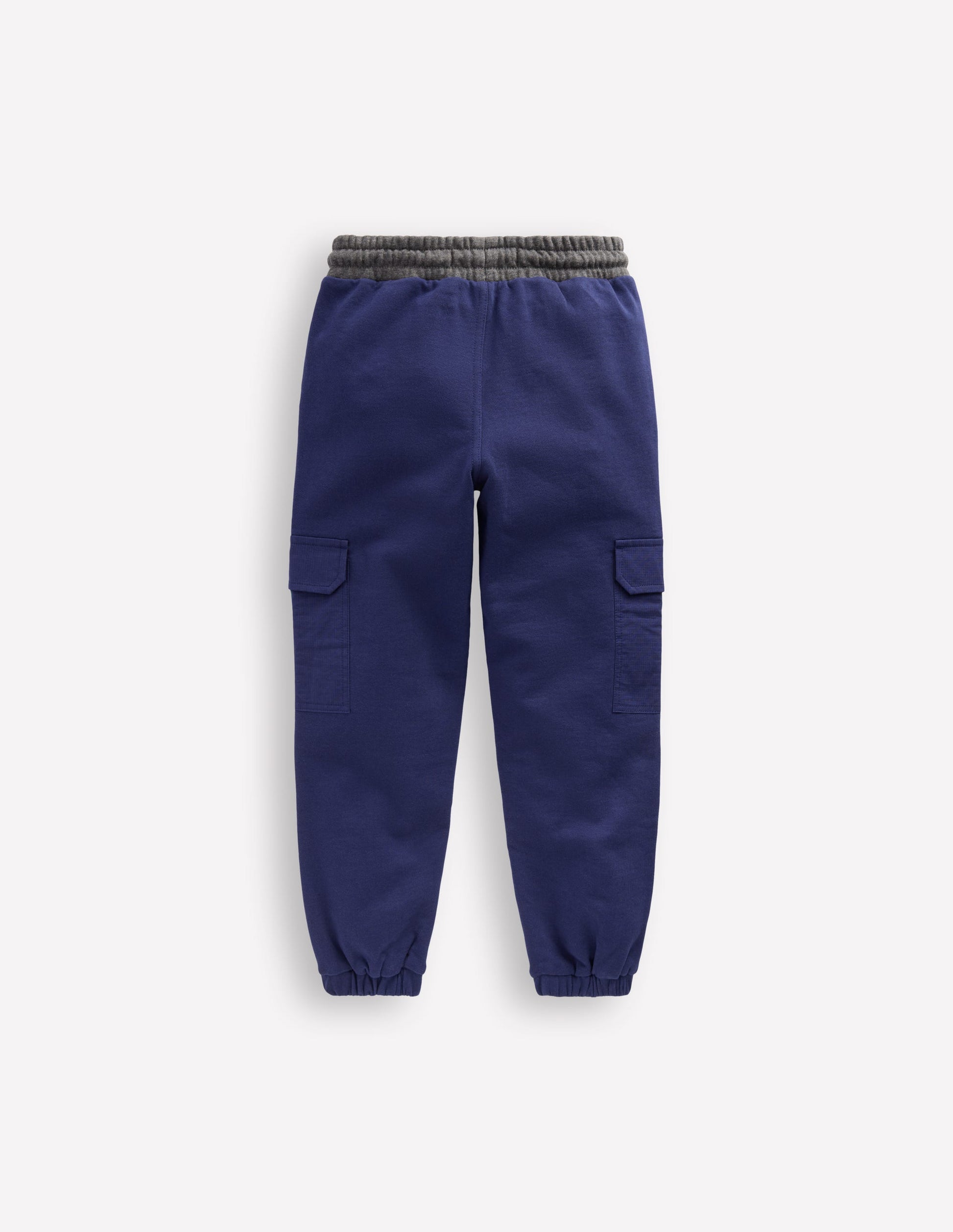 Ripstop Cargo Joggers-College Navy-2