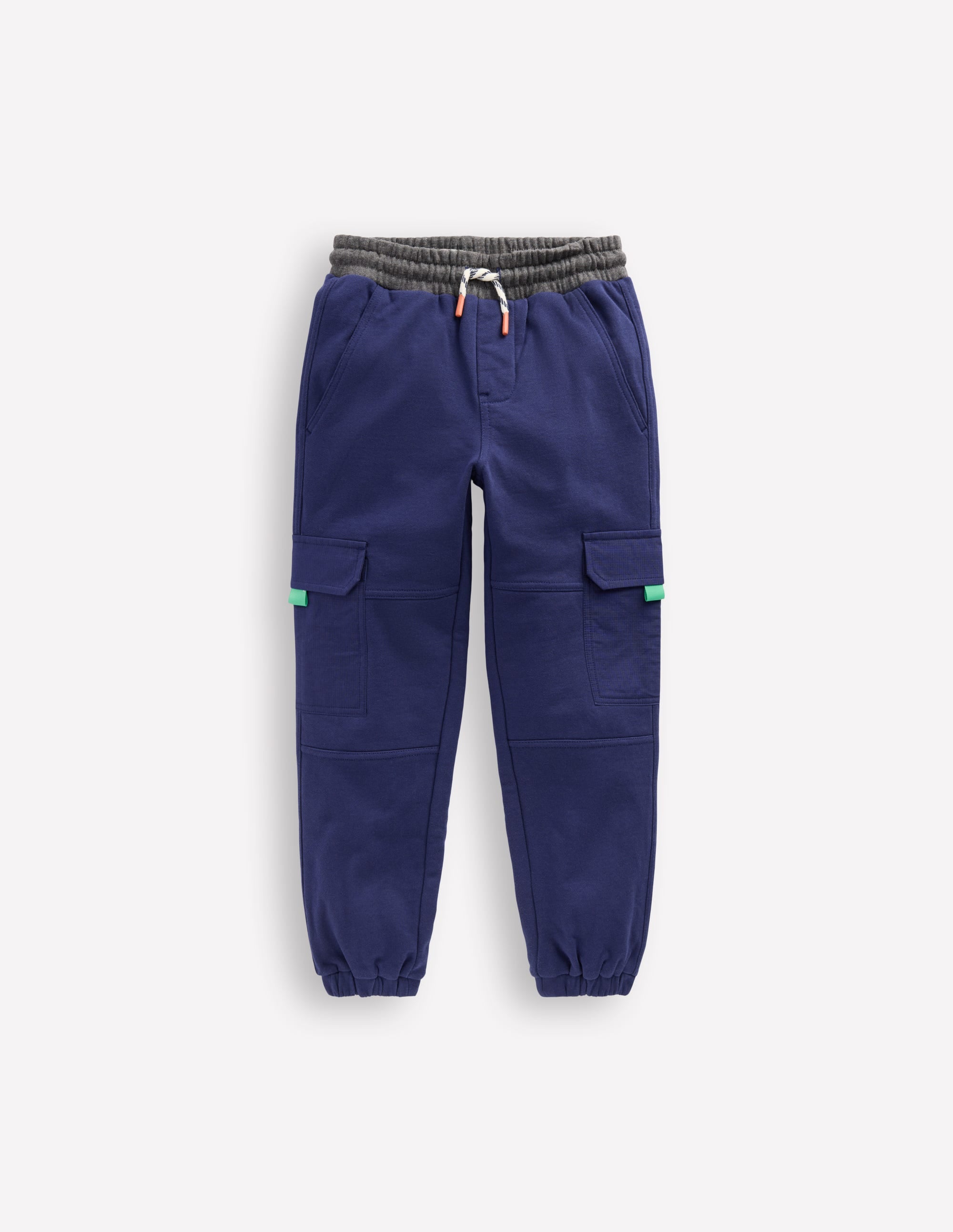 Ripstop Cargo Joggers-College Navy - Image 1