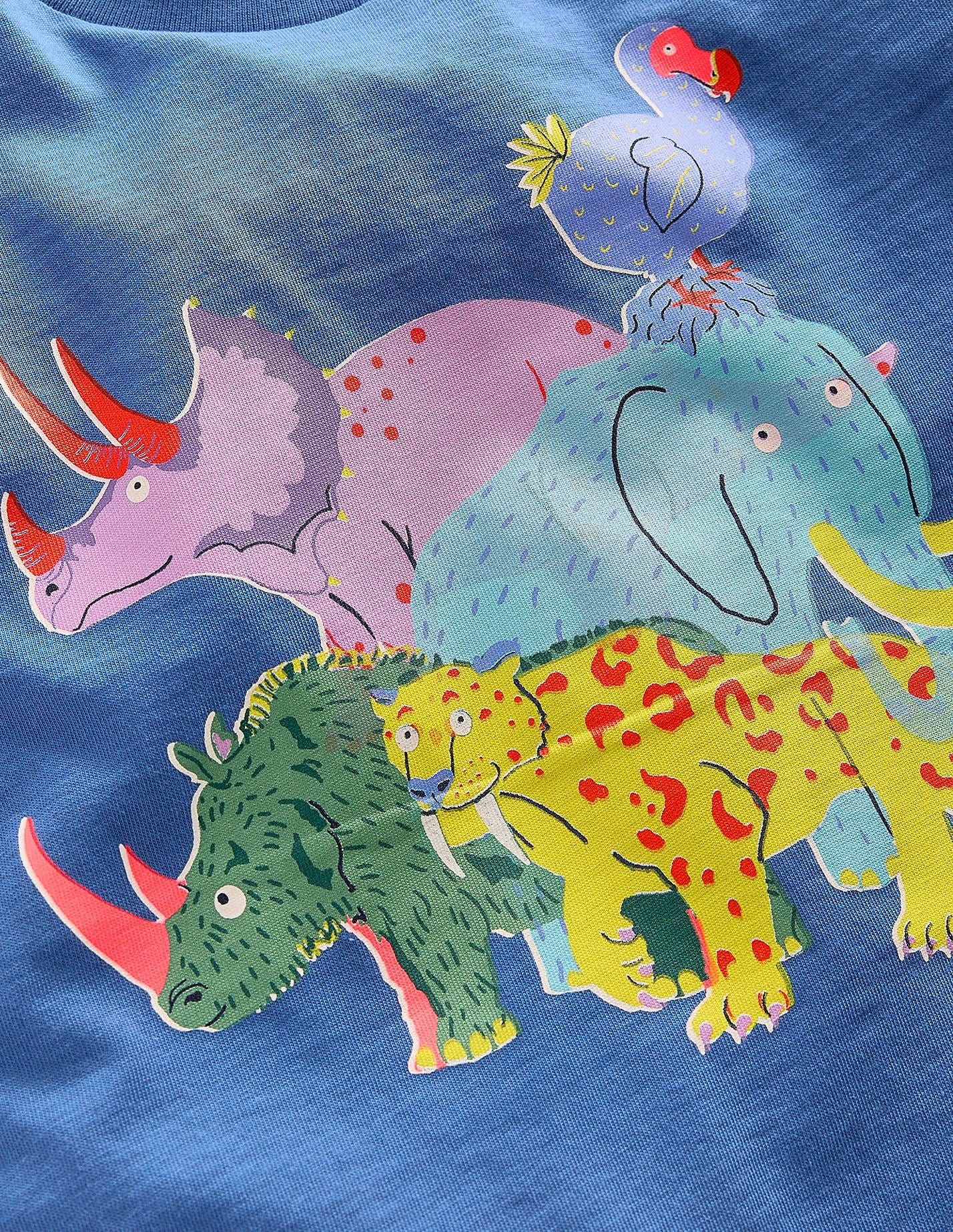 Short Sleeve Riso T-Shirt-Delft Extinct Animals