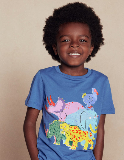 Short Sleeve Riso T-Shirt-Delft Extinct Animals-4