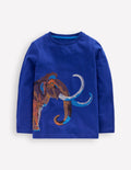 Superstitch Long Sleeve Top-Sapphire Blue Mammoth