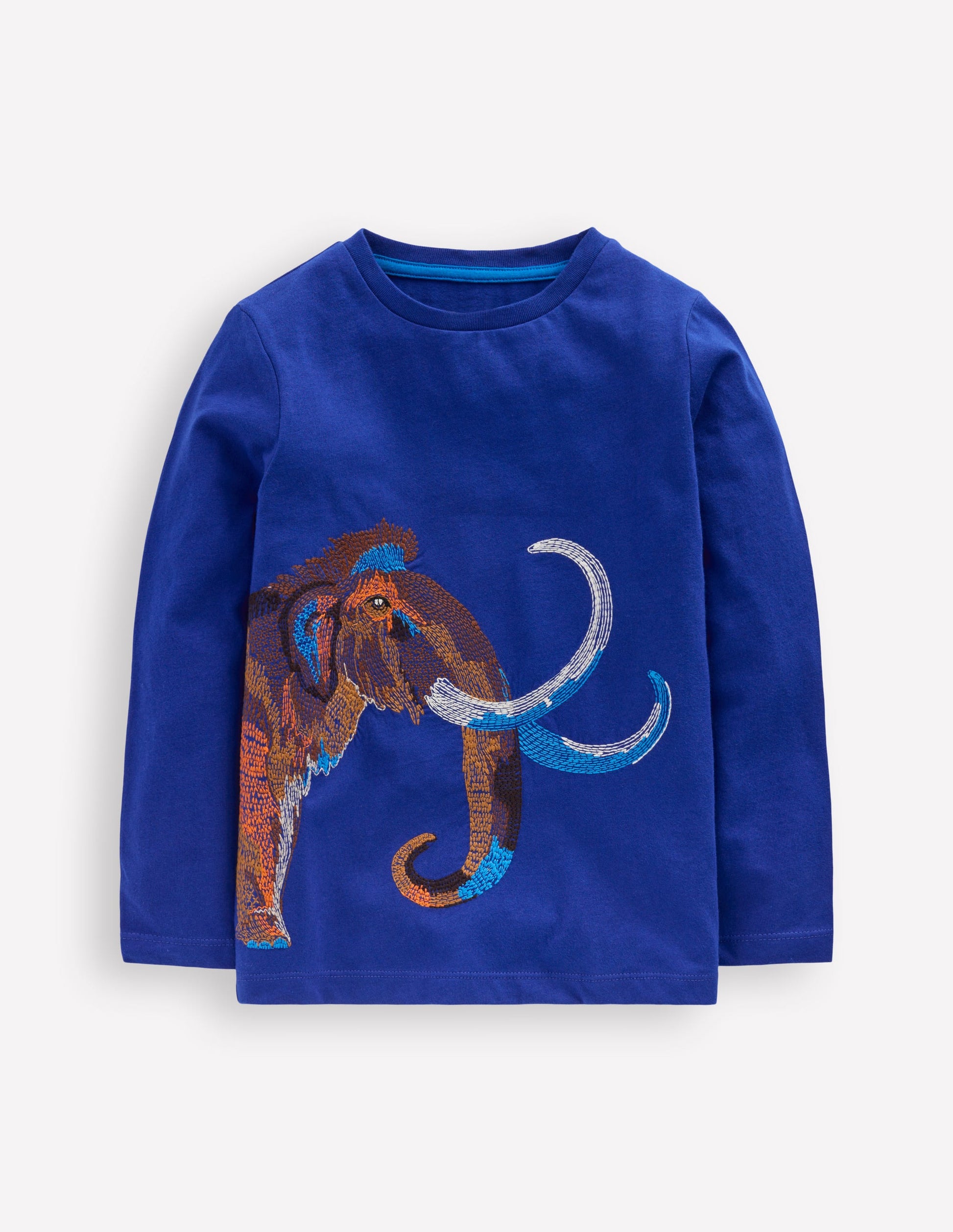 Superstitch Long Sleeve Top-Sapphire Blue Mammoth-1